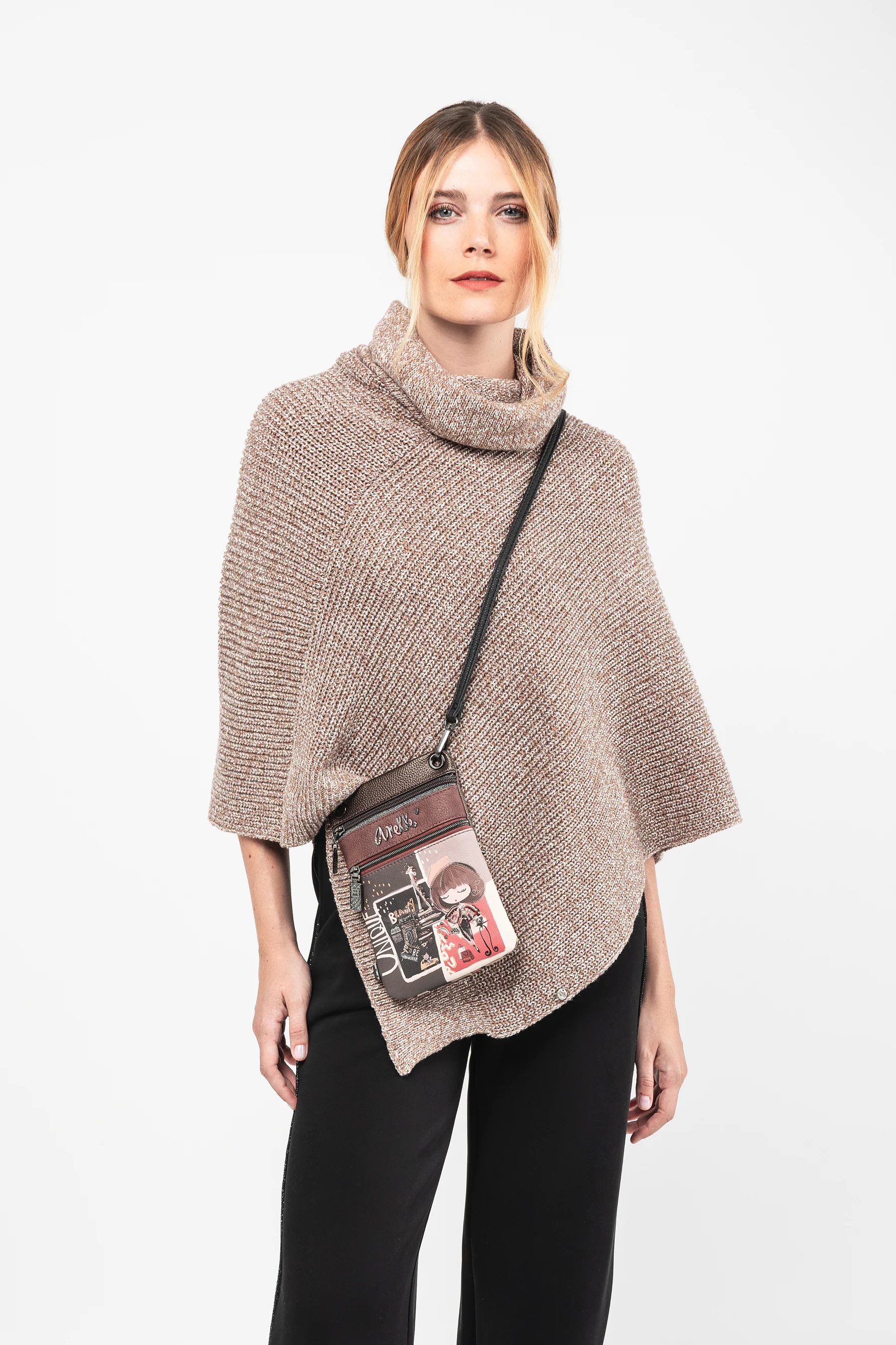 Mademoiselle 2-compartment mini crossbody bag - Image 2