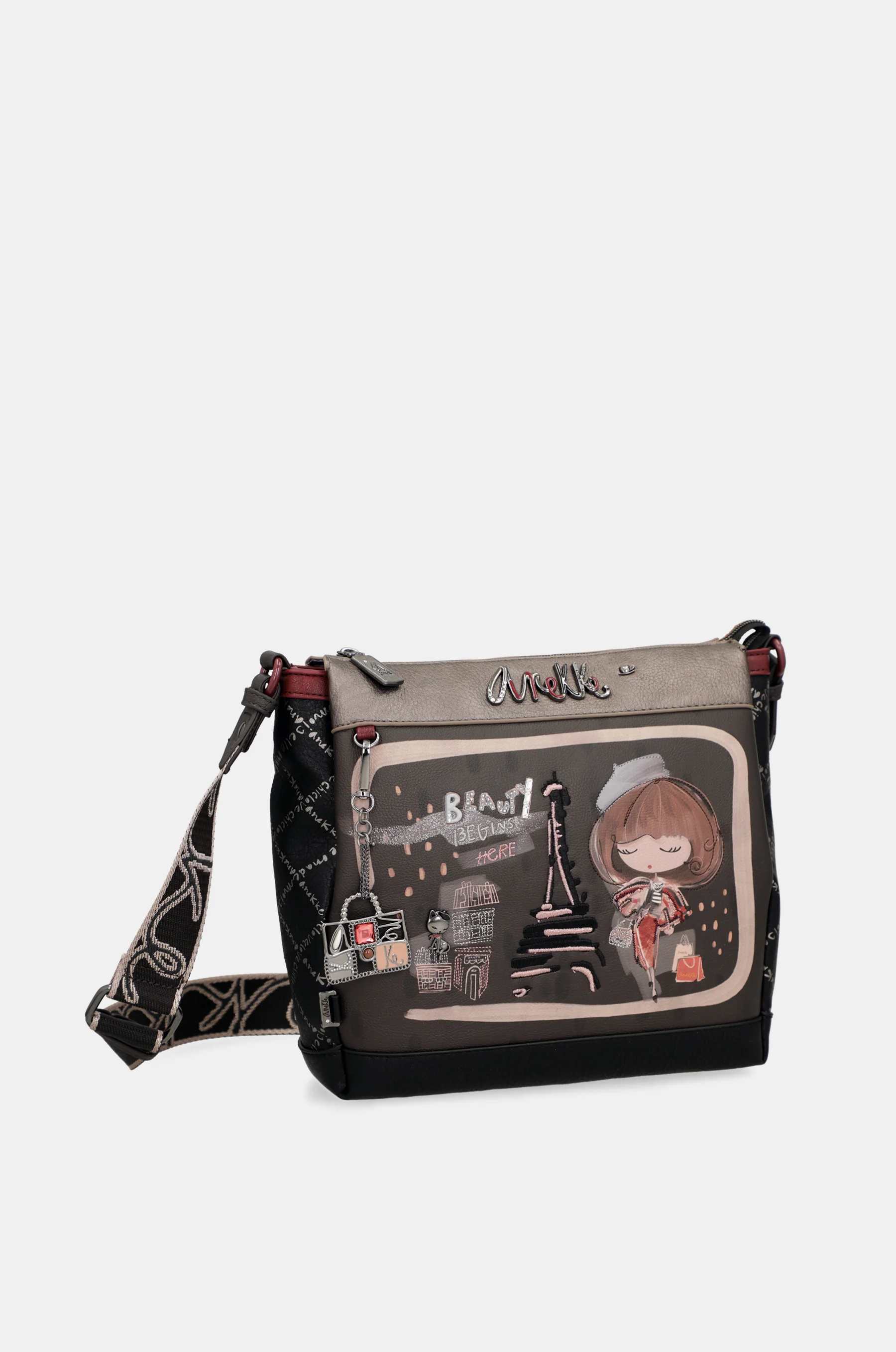 Mademoiselle 3-compartment crossbody bag - Image 10