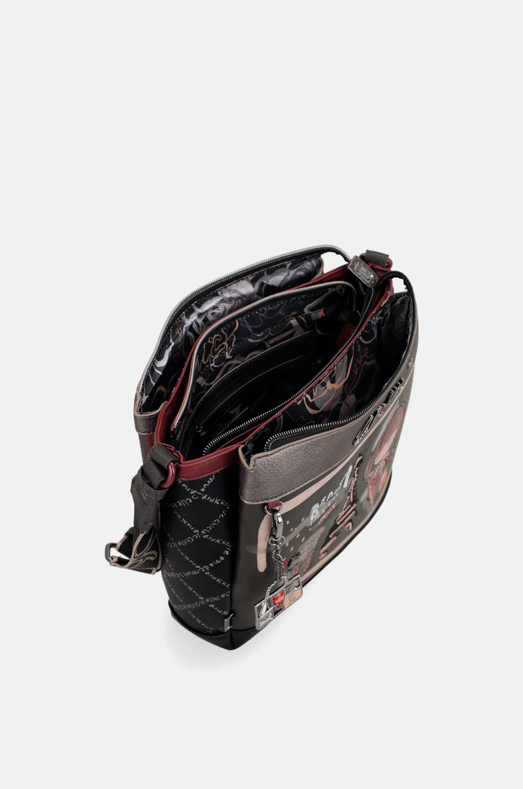 Mademoiselle 3-compartment crossbody bag - Image 7