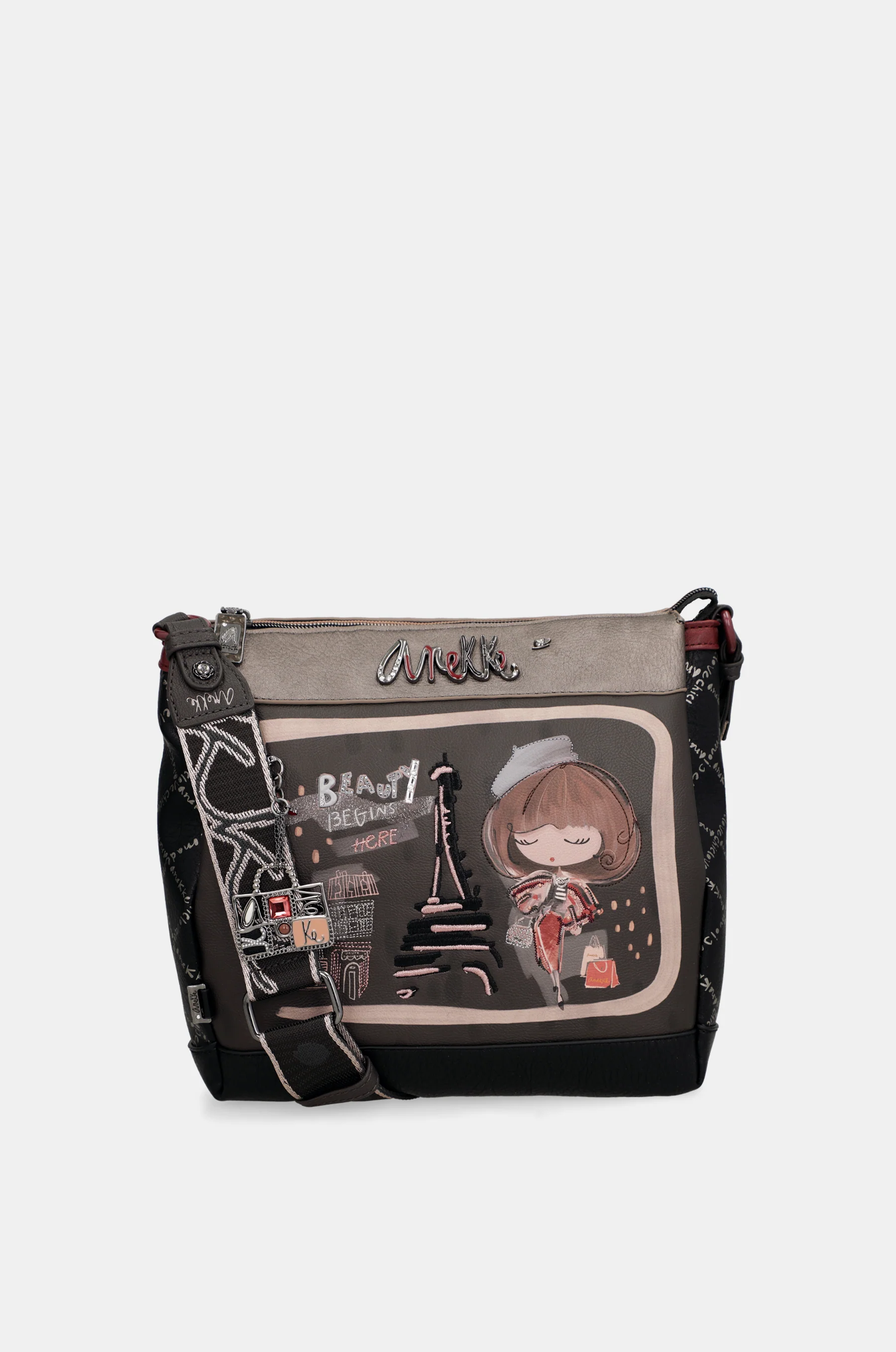 Mademoiselle 3-compartment crossbody bag - Image 9