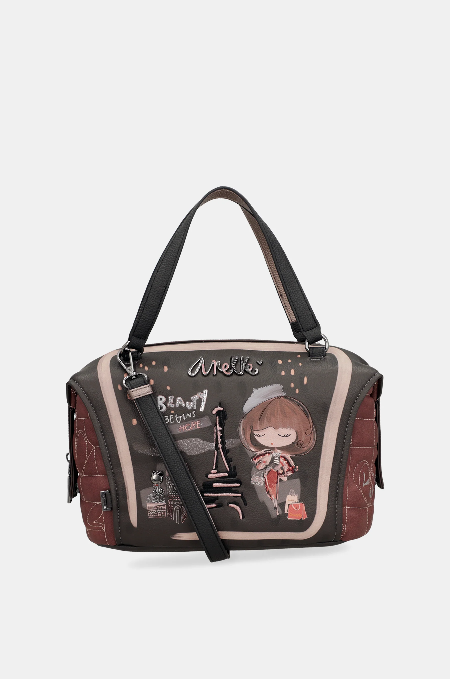 Mademoiselle handbag with shoulder strap - Image 9
