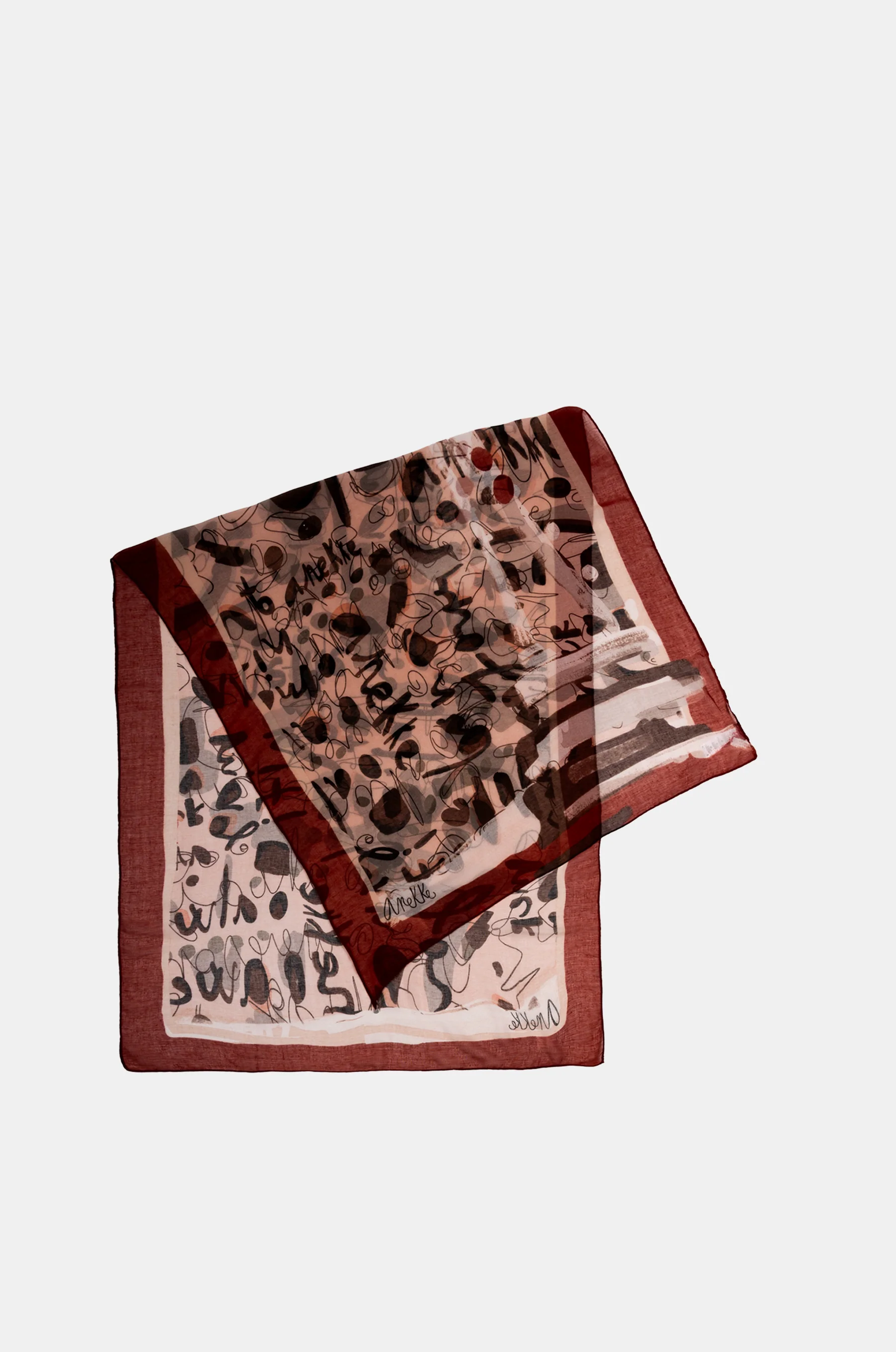 Mademoiselle printed scarf - Image 3