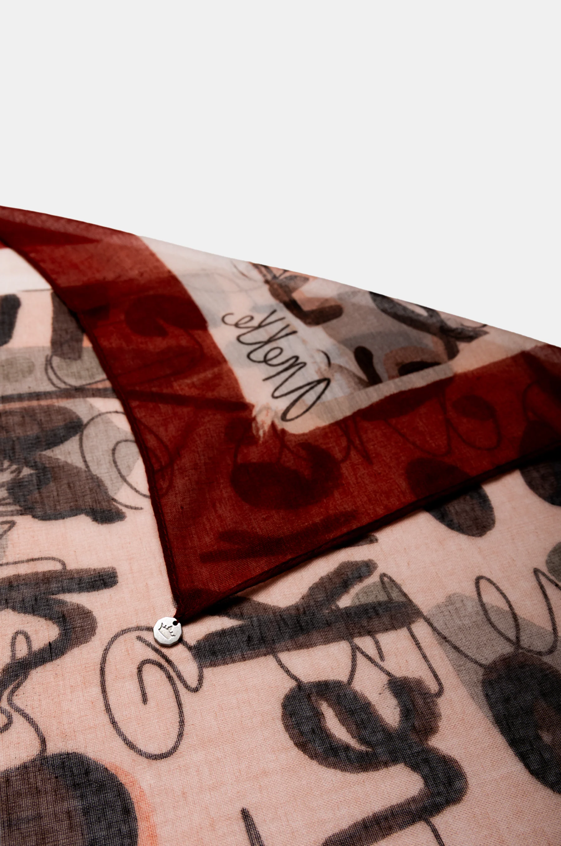 Mademoiselle printed scarf - Image 5