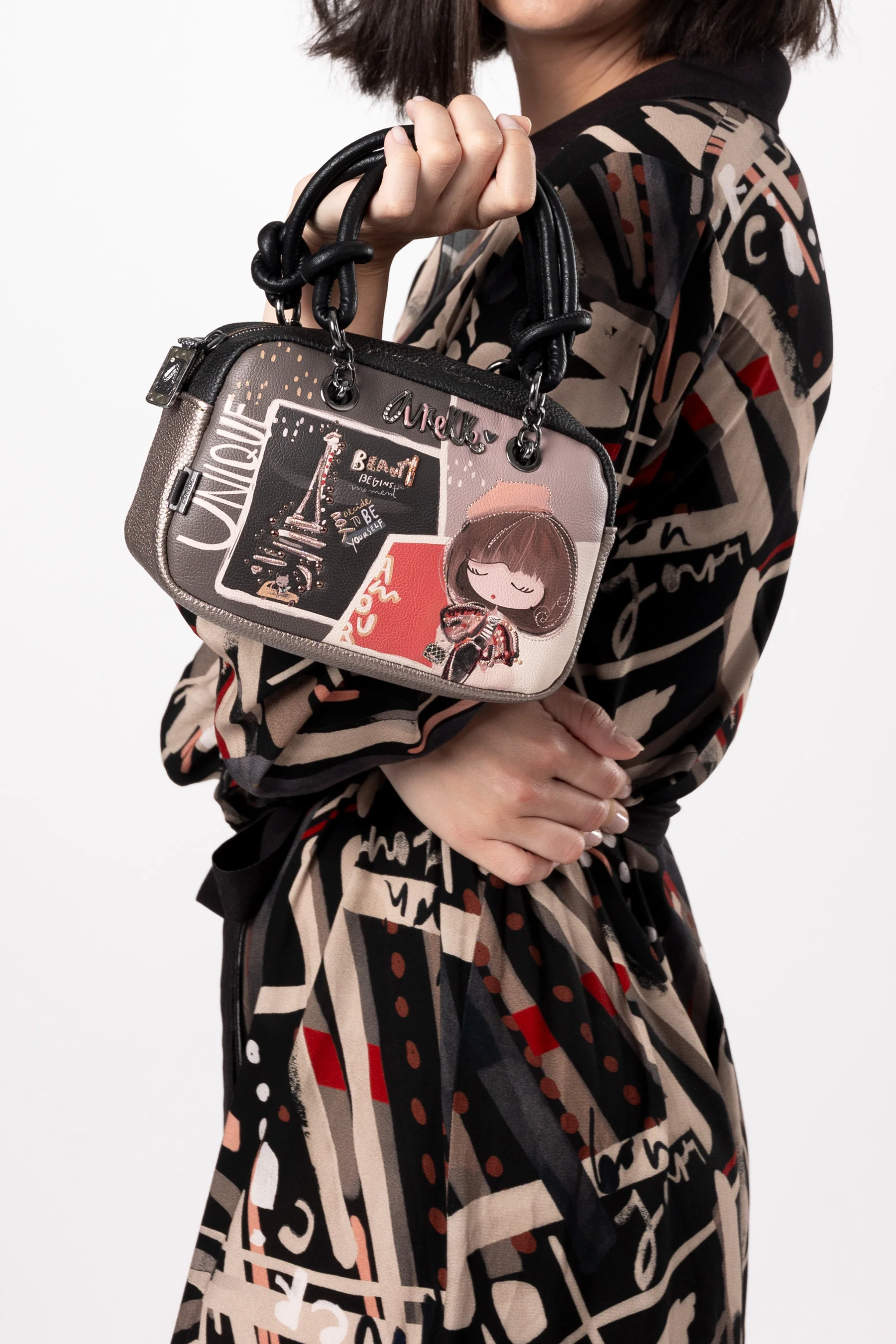 Mademoiselle small handbag with shoulder strap - Image 2
