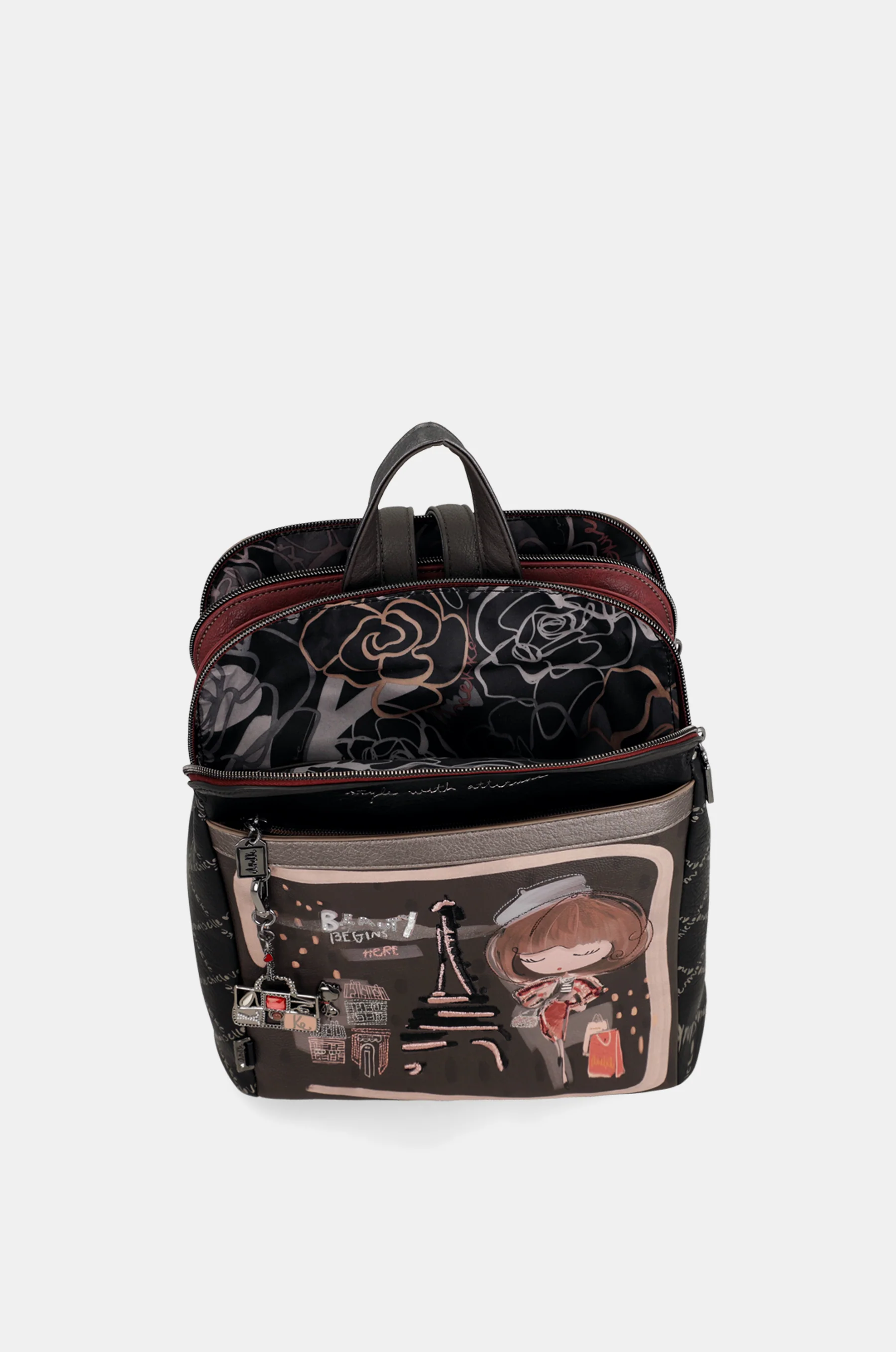 Mademoiselle triple-compartment backpack - Image 8