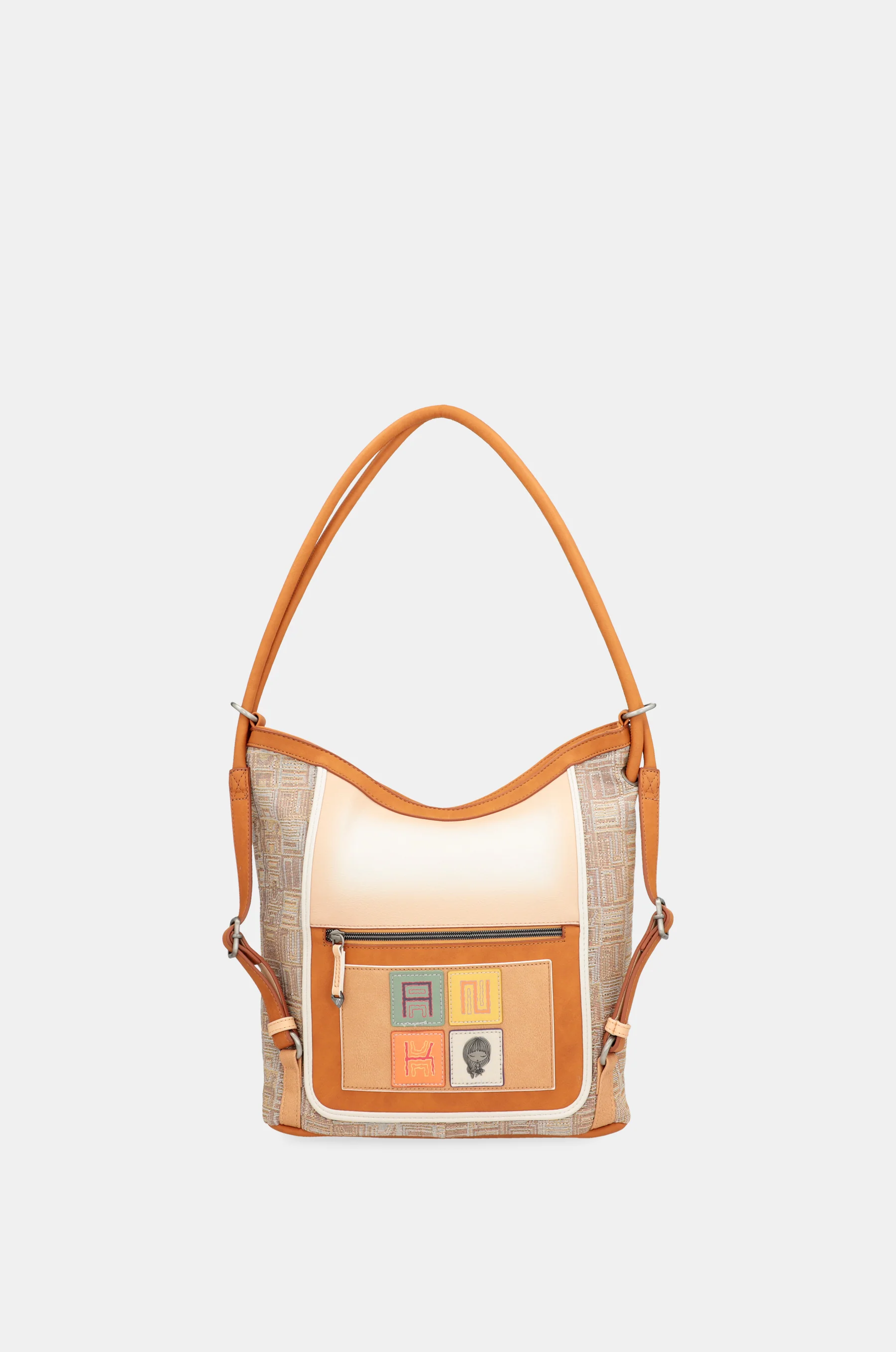 Magic Souls convertible crossbody bag into a Magic Souls rucksack - Image 3