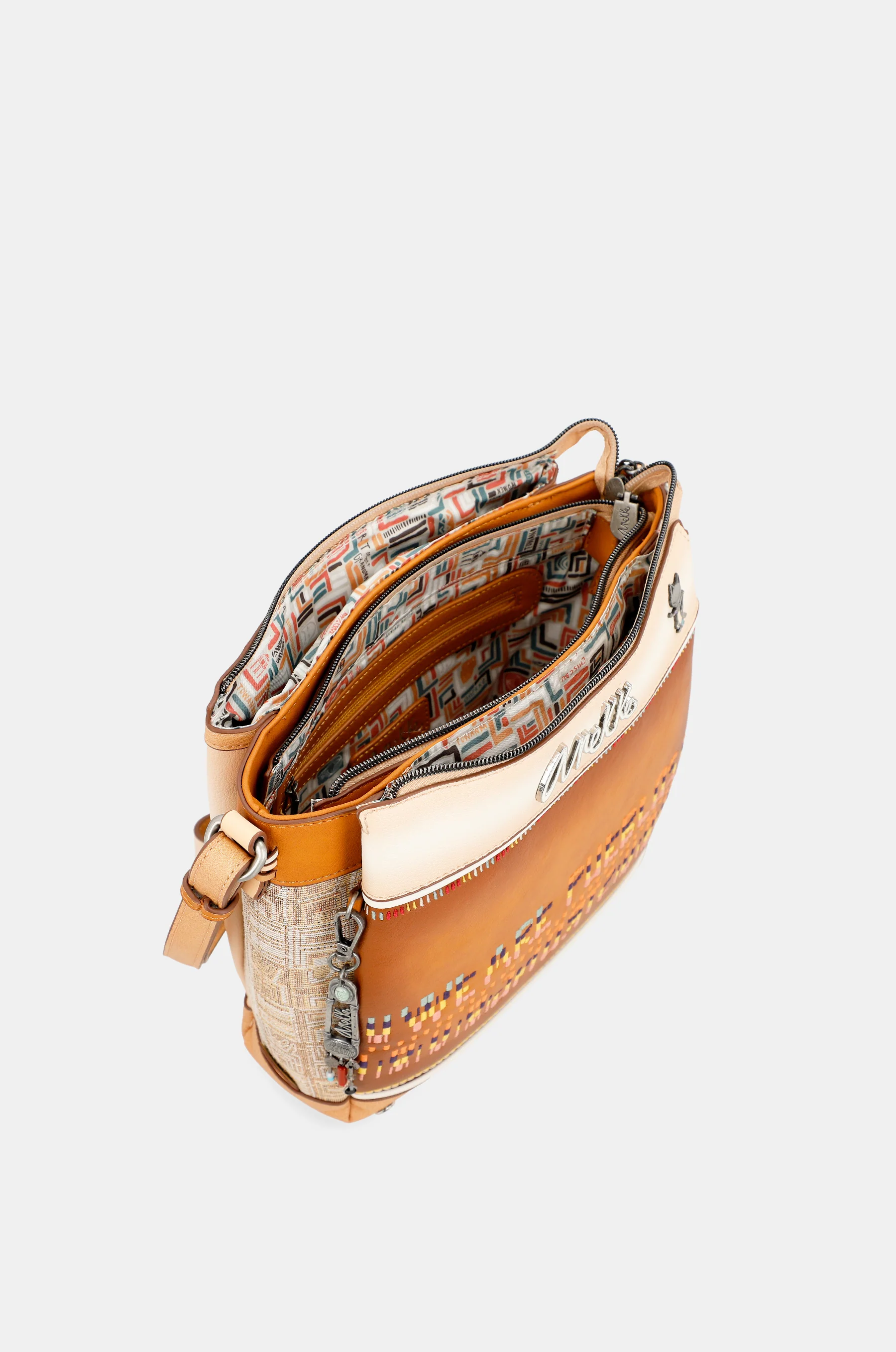Magic Souls crossbody bag with 3 compartments - Image 5