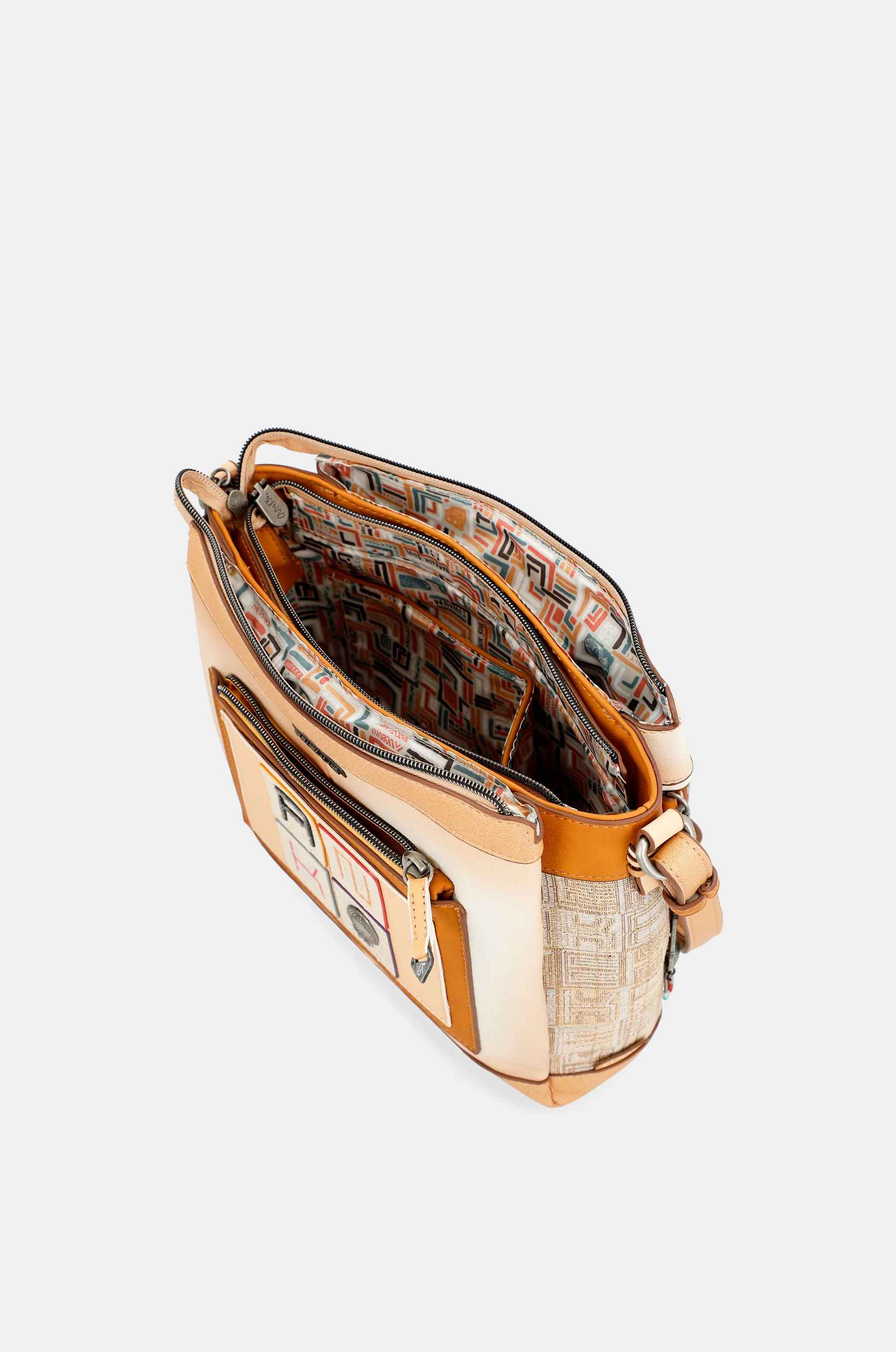 Magic Souls crossbody bag with 3 compartments - Image 7