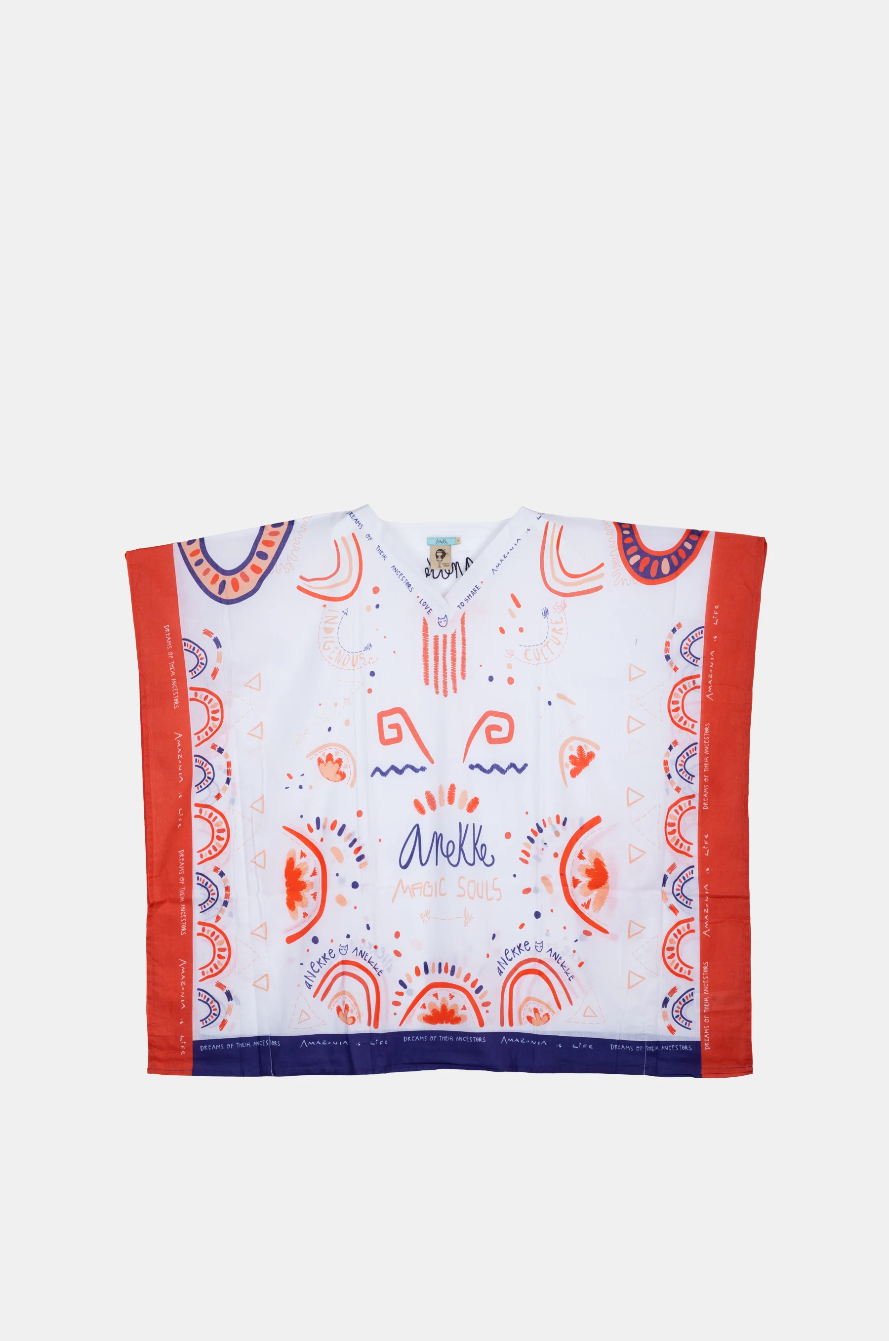 Magic Souls print kaftan - Image 3