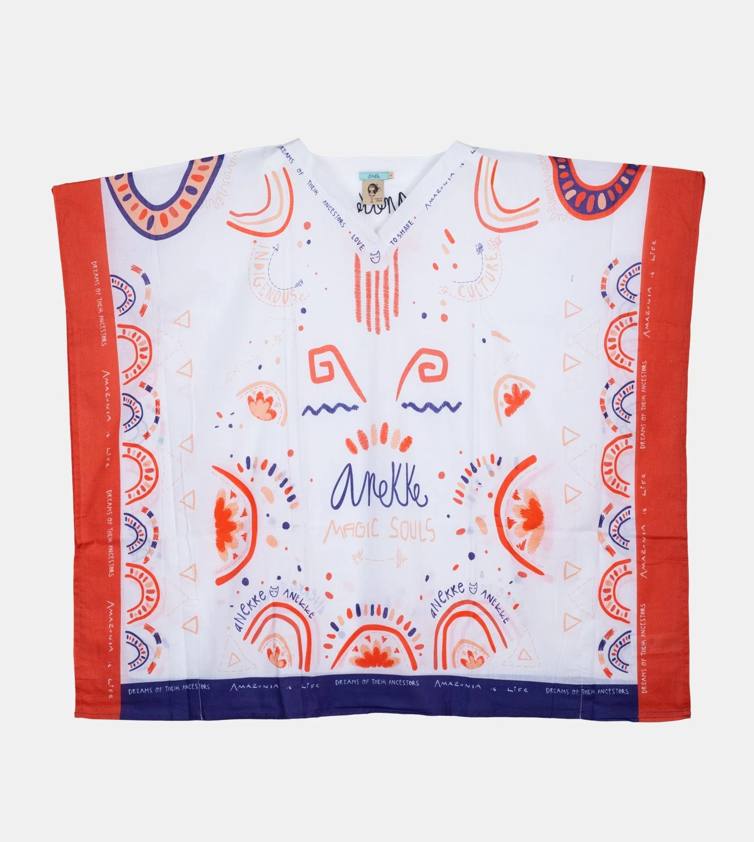 Magic Souls print kaftan - Image 5
