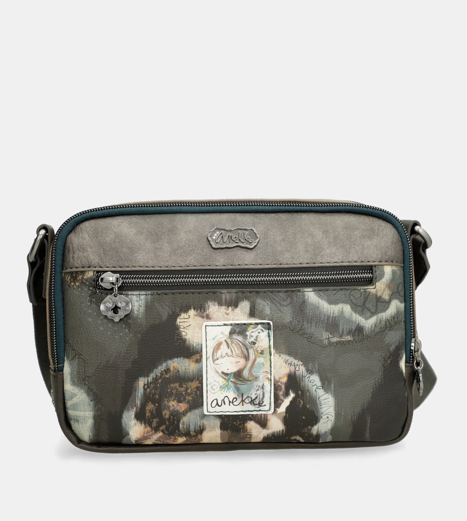 Manifesto 2-compartment crossbody bag - Image 3