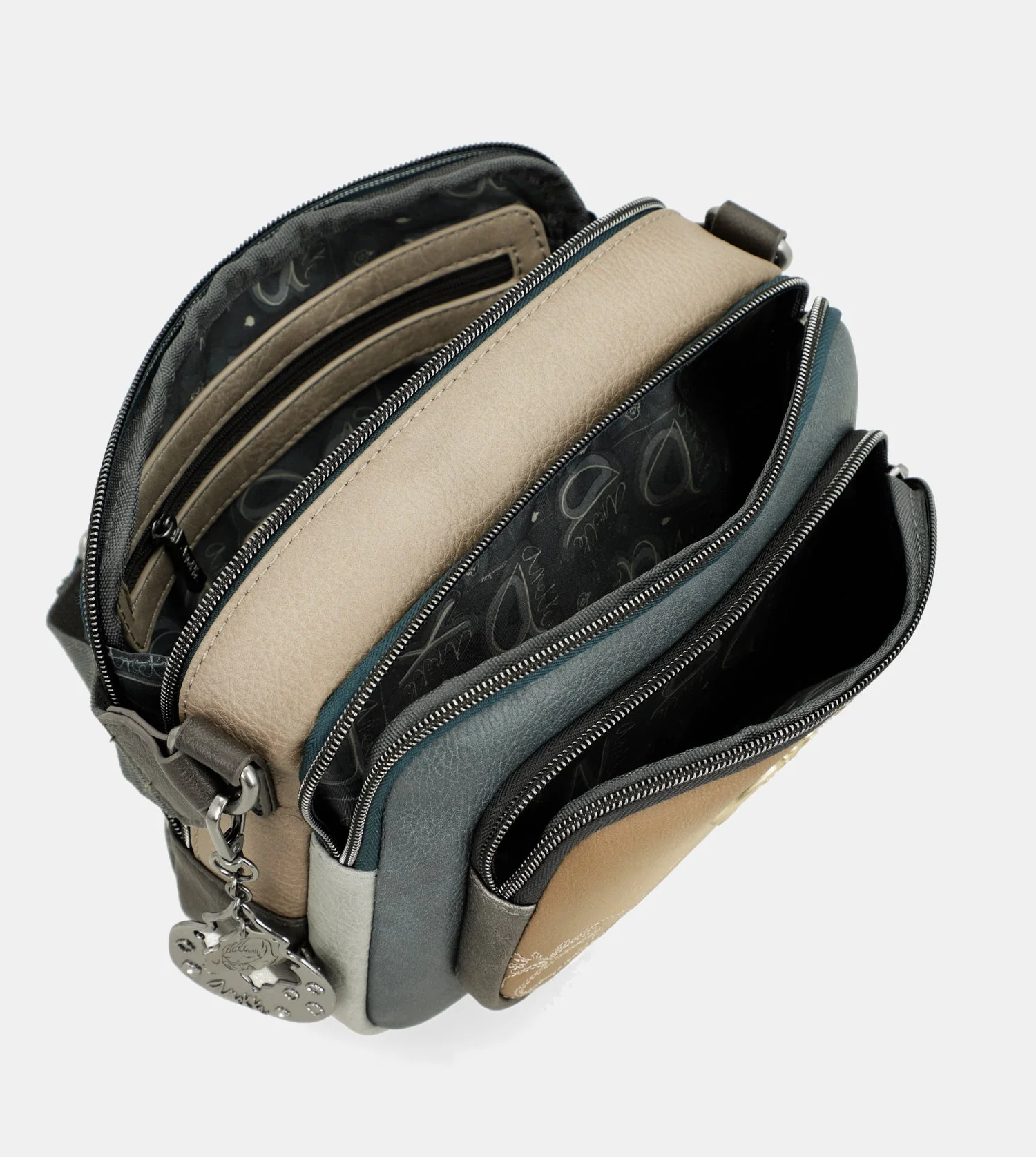 Manifesto 2-compartment crossbody bag - Image 5