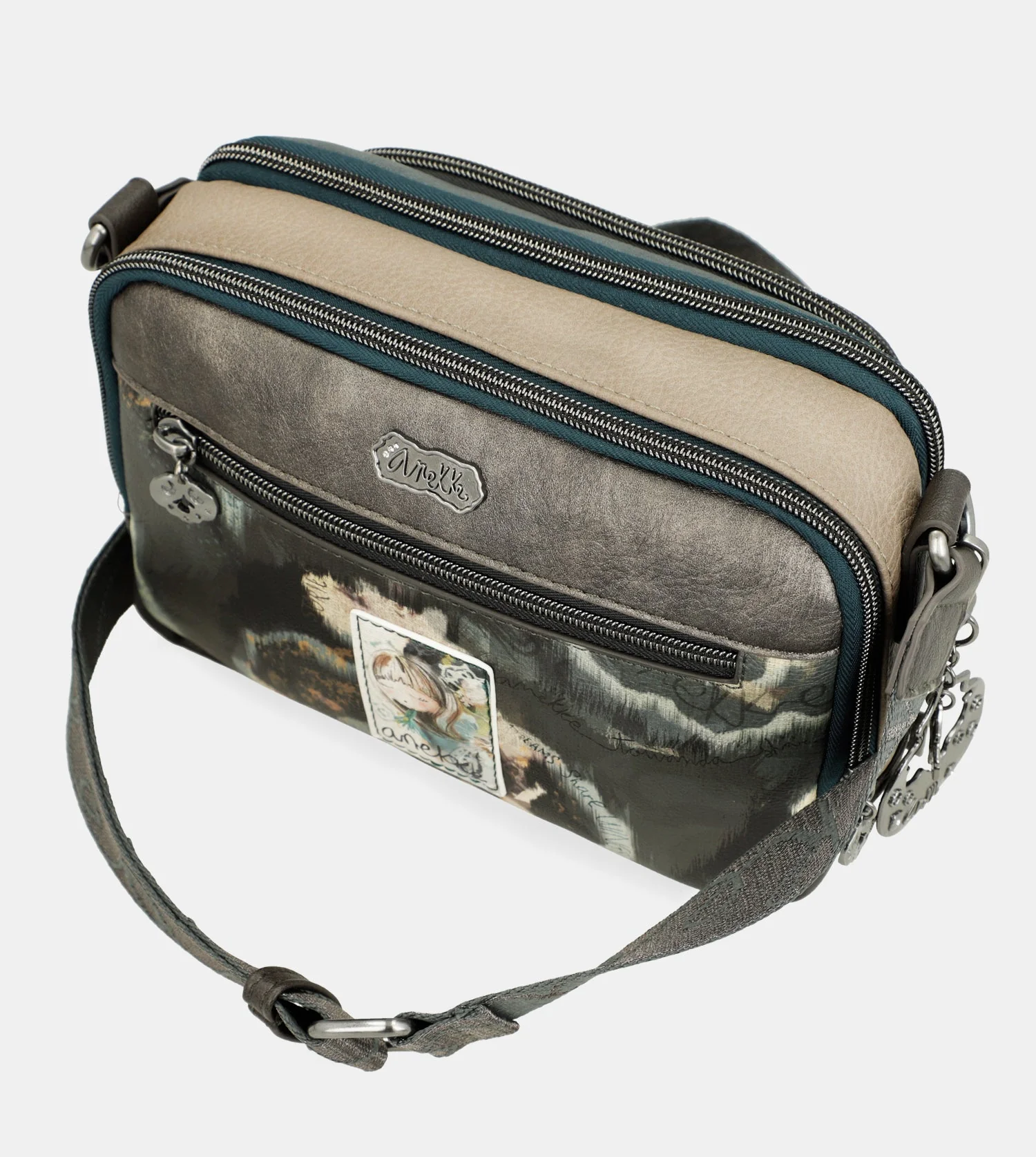 Manifesto 2-compartment crossbody bag - Image 9