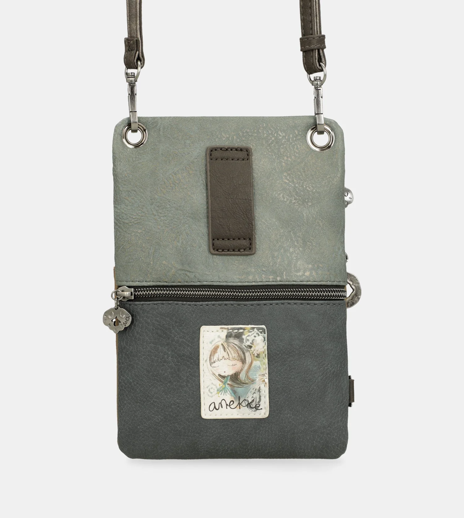 Manifesto 2-compartment mini crossbody bag - Image 3