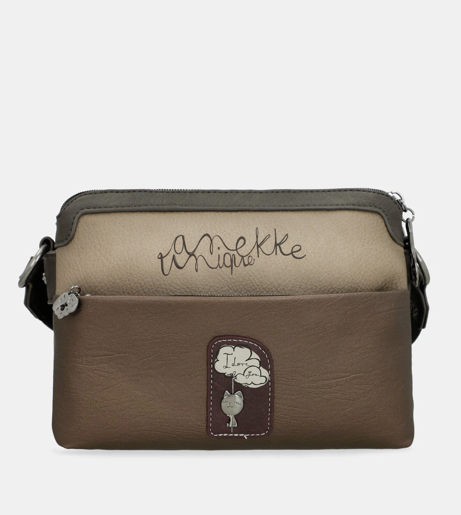 Manifesto double-compartment crossbody bag - Image 3