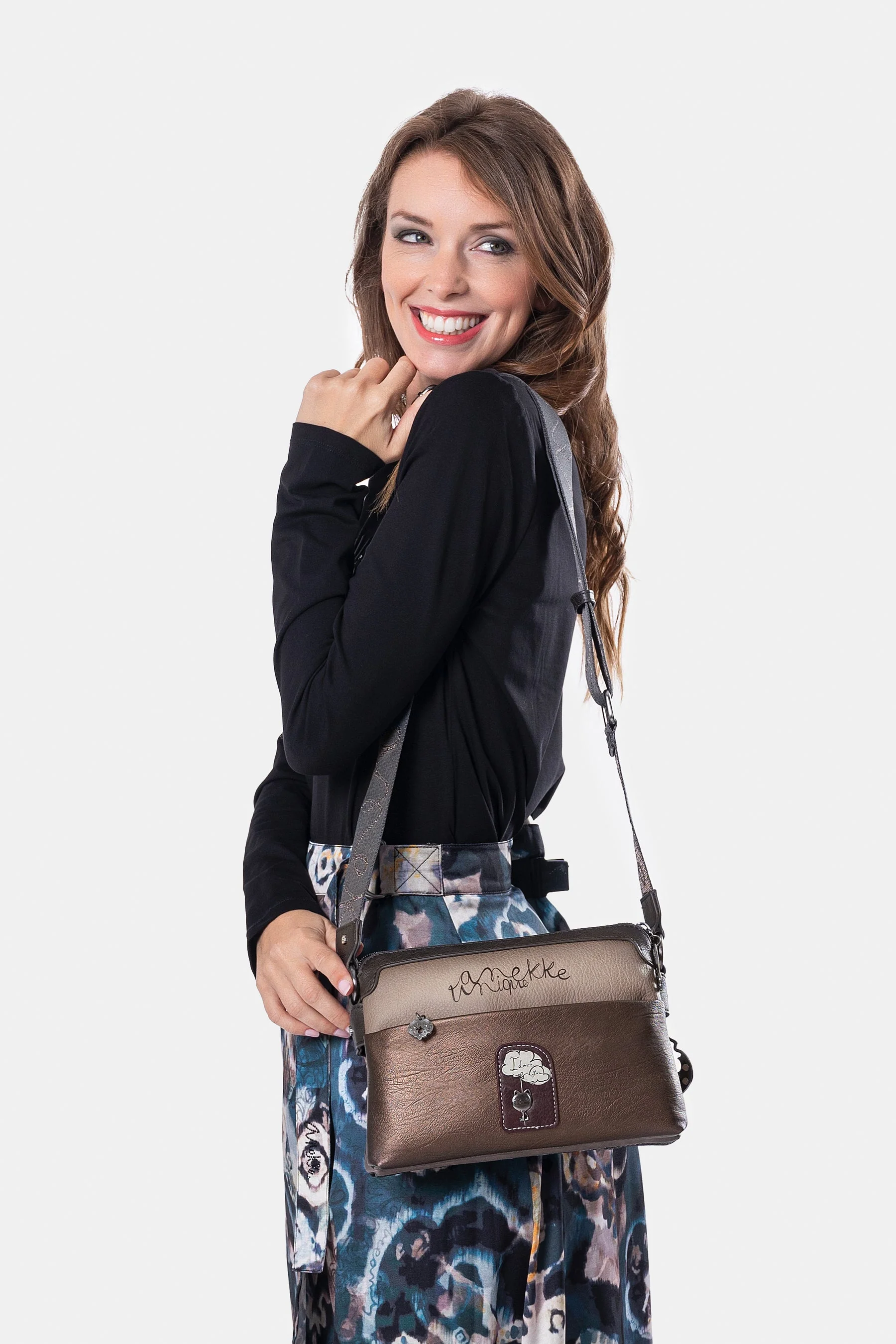 Manifesto double-compartment crossbody bag - Image 5