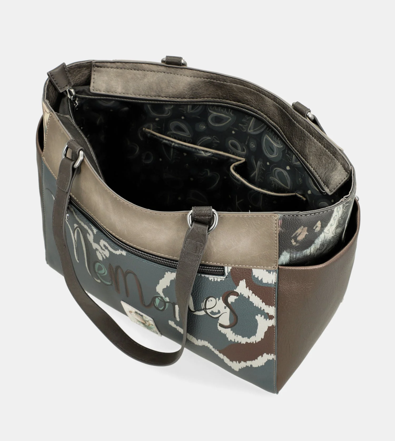 Manifesto large shoulder bag - Image 10