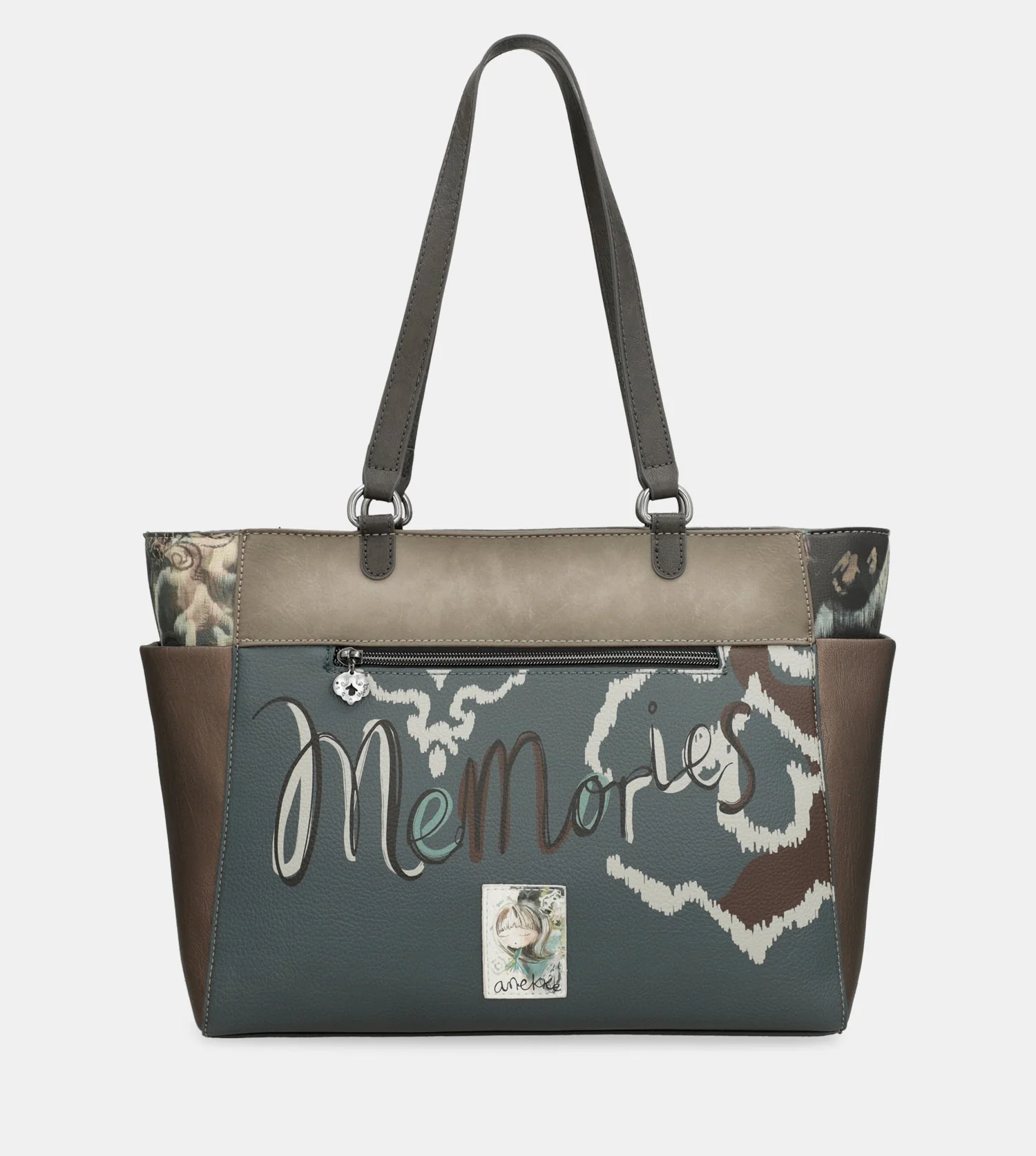 Manifesto large shoulder bag - Image 3