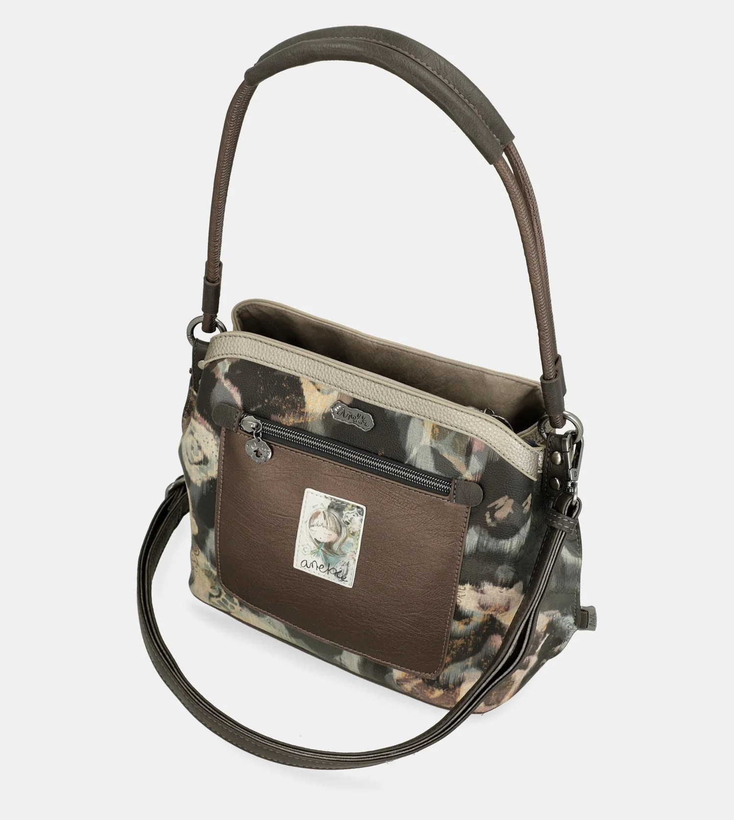 Manifesto triple-compartment crossbody bag - Image 9