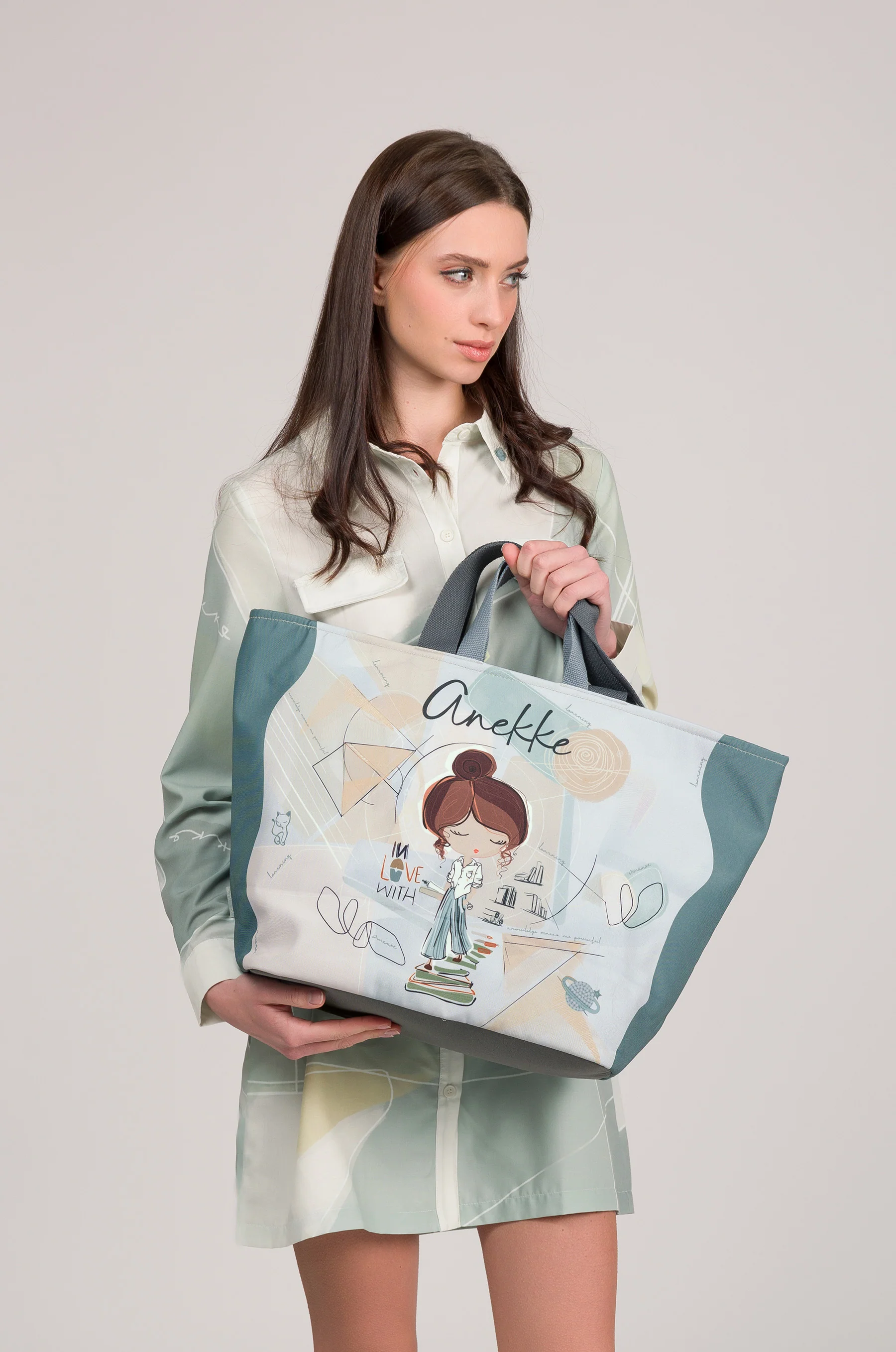 Medium beach bag Sophia - Image 2
