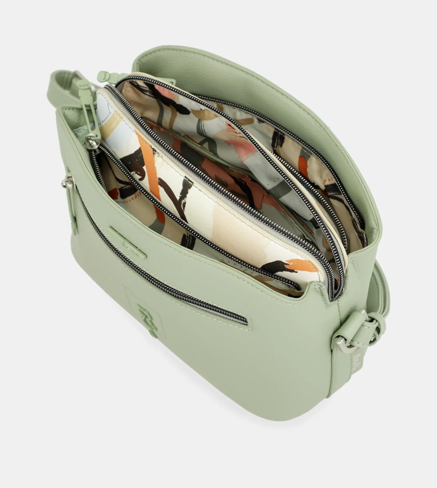 Medium crossbody bag with 3 compartments Alma - Image 8