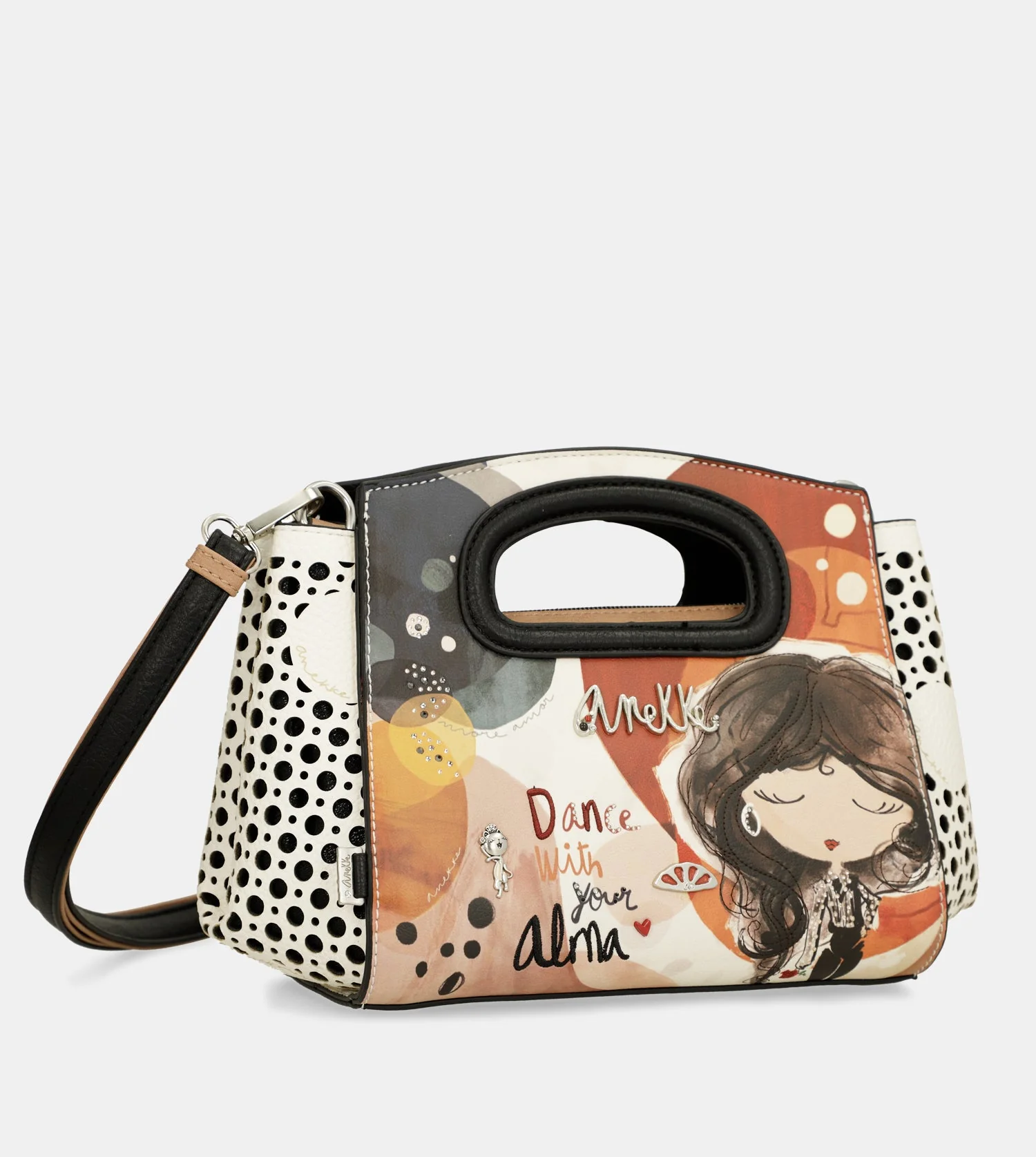 Handbag with crossbody strap Alma - Image 3