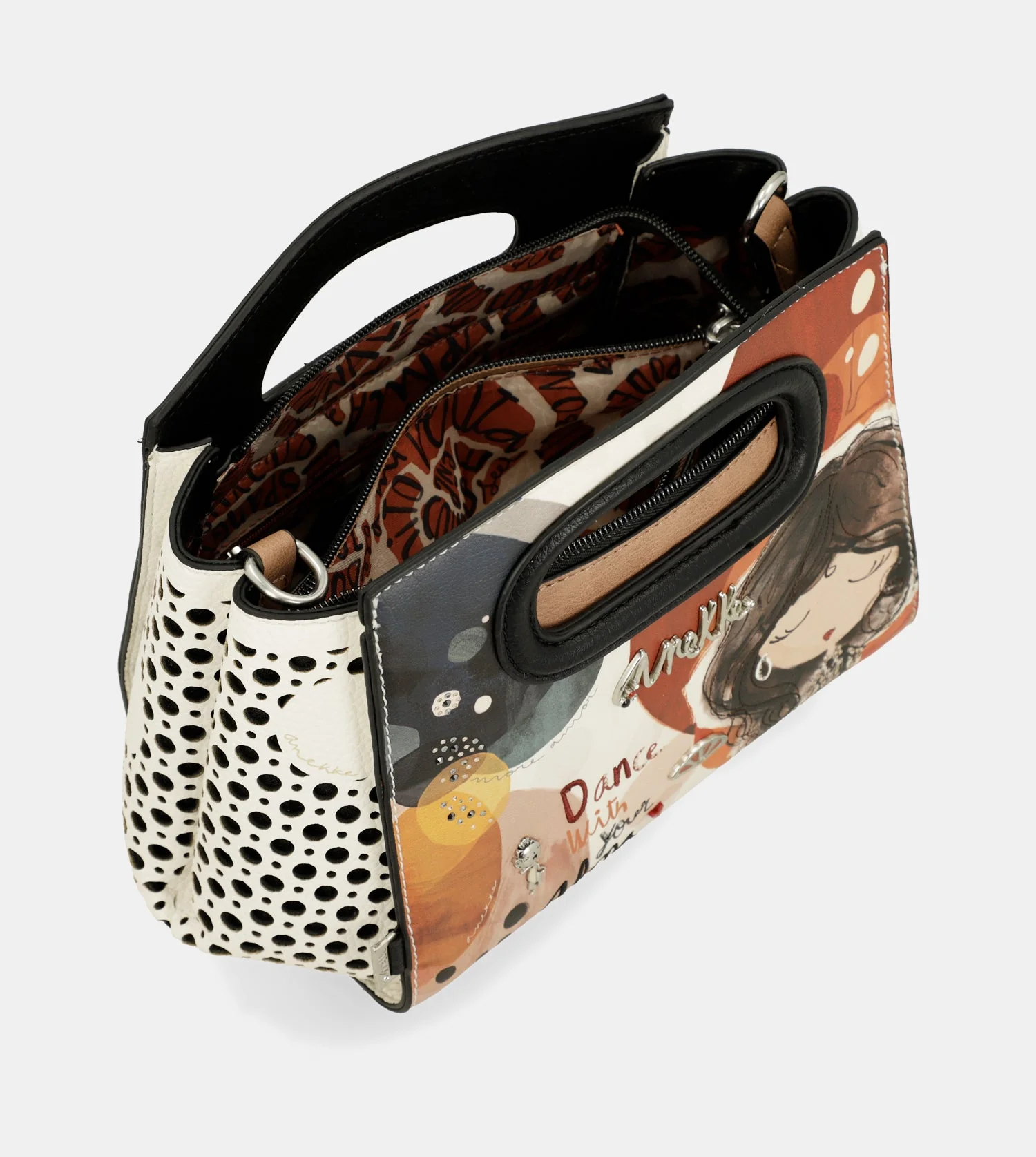 Handbag with crossbody strap Alma - Image 6