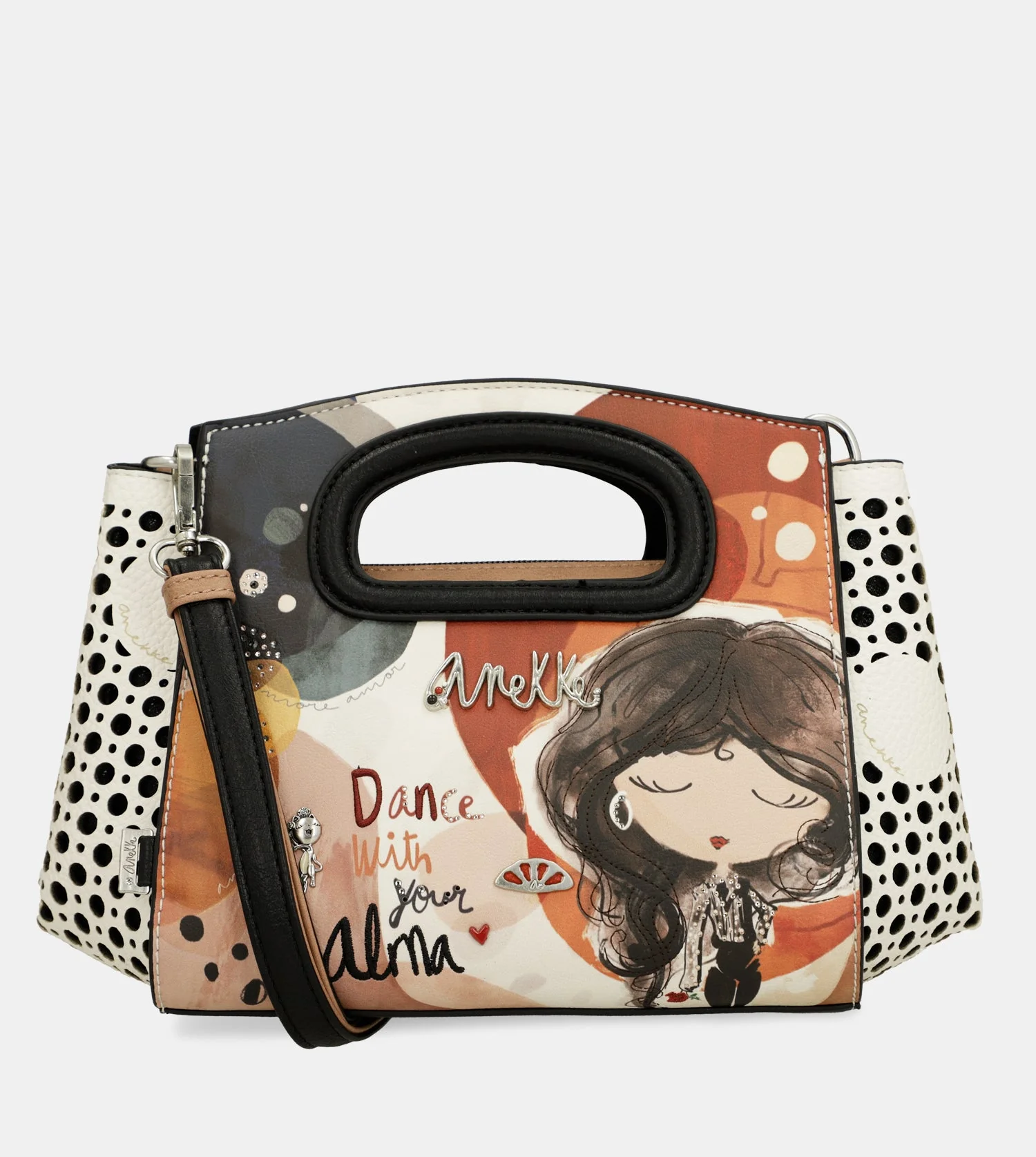 Handbag with crossbody strap Alma - Image 7