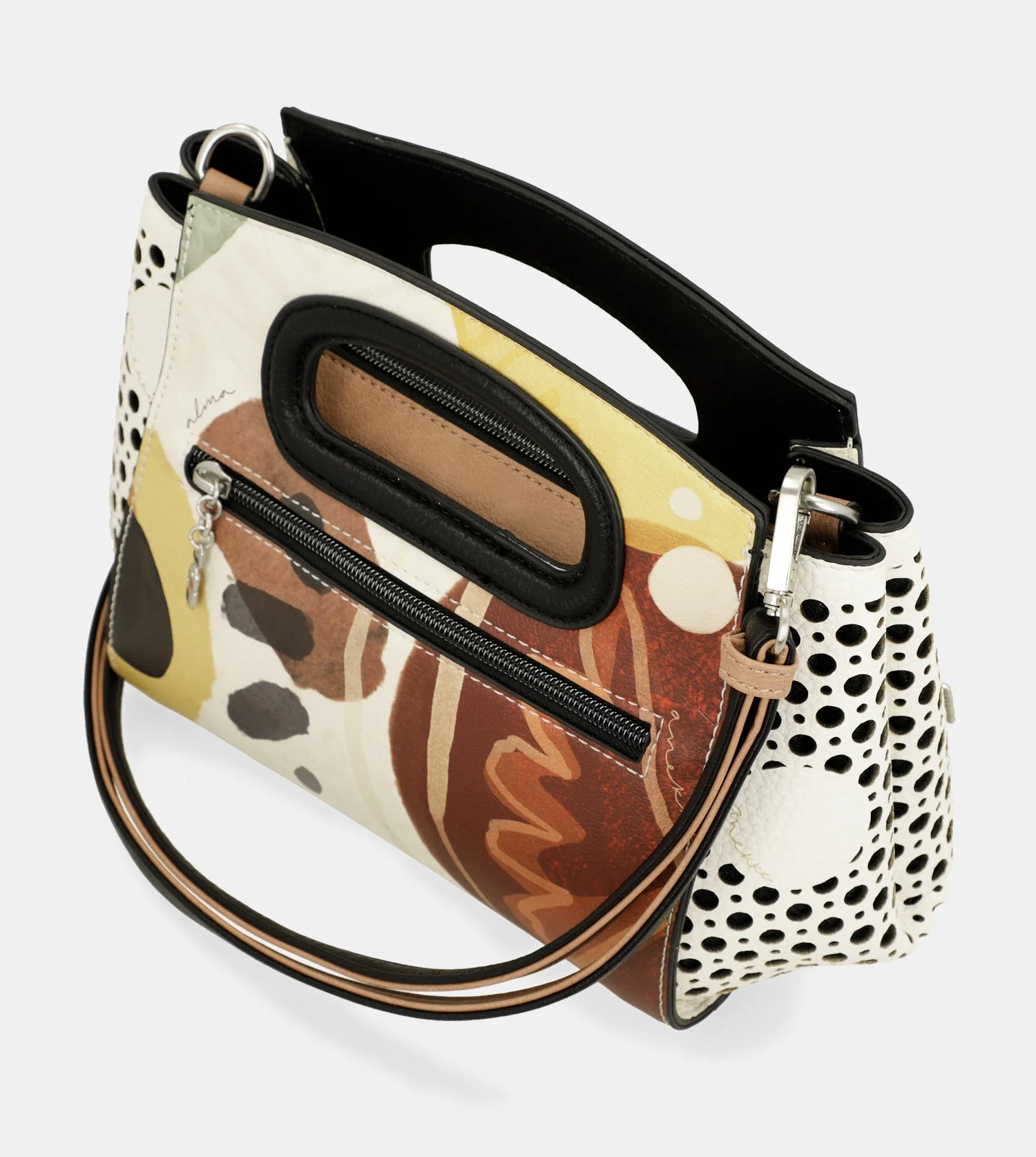Handbag with crossbody strap Alma - Image 9