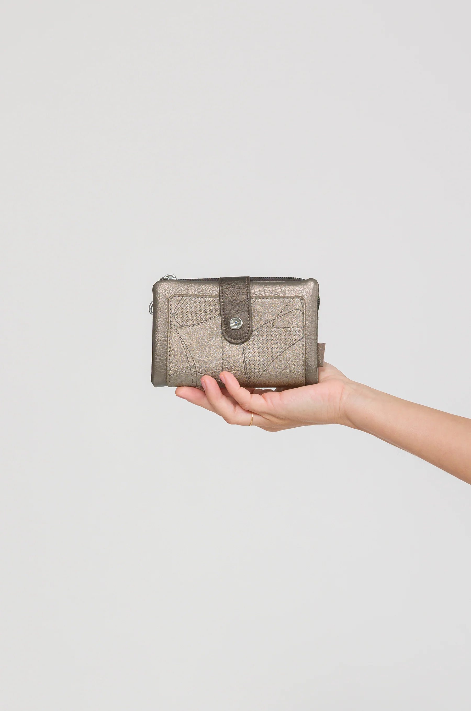 Medium soft RFID wallet Auralis - Image 4