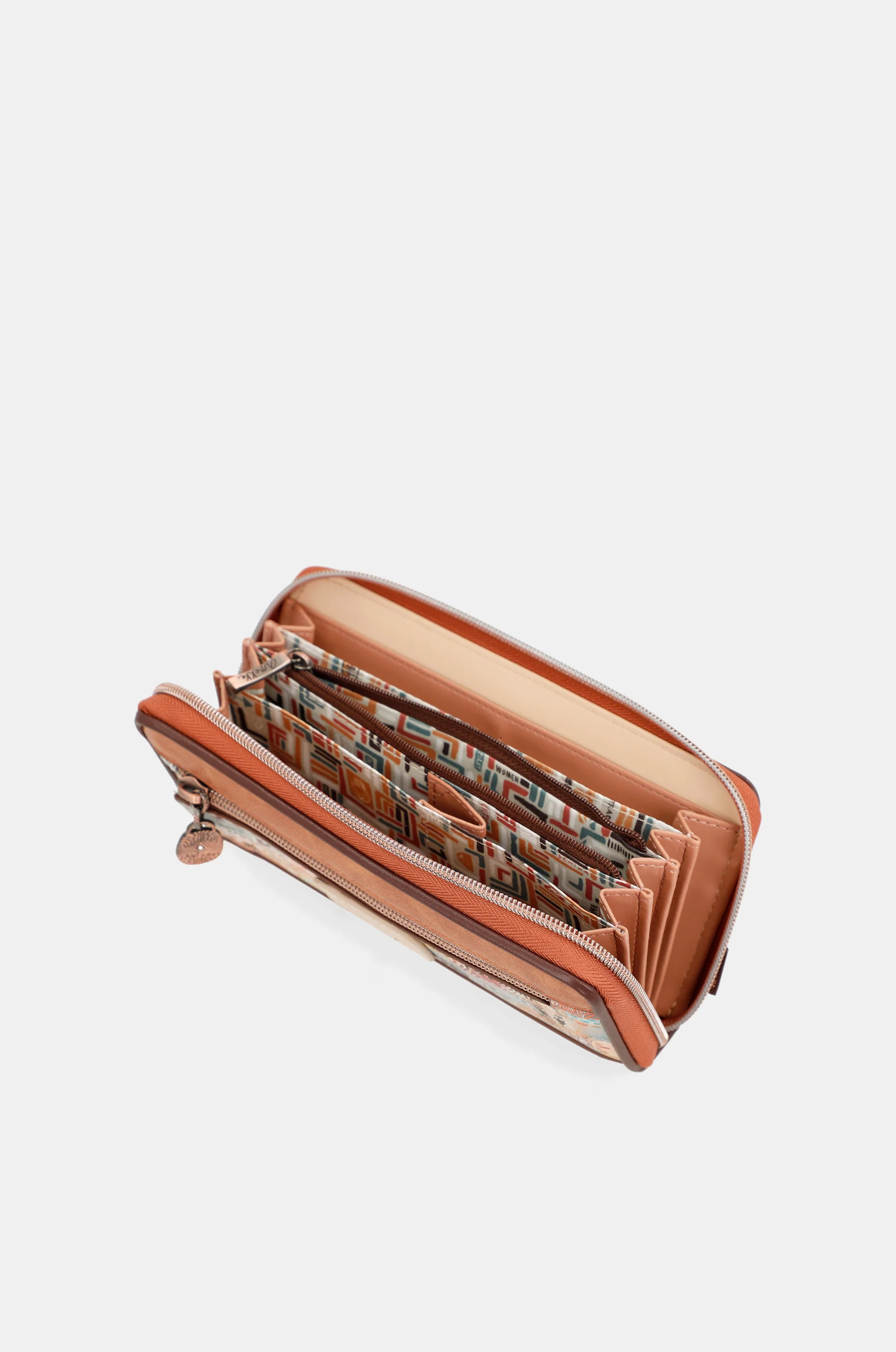 Menire large RFID embossed wallet - Image 10