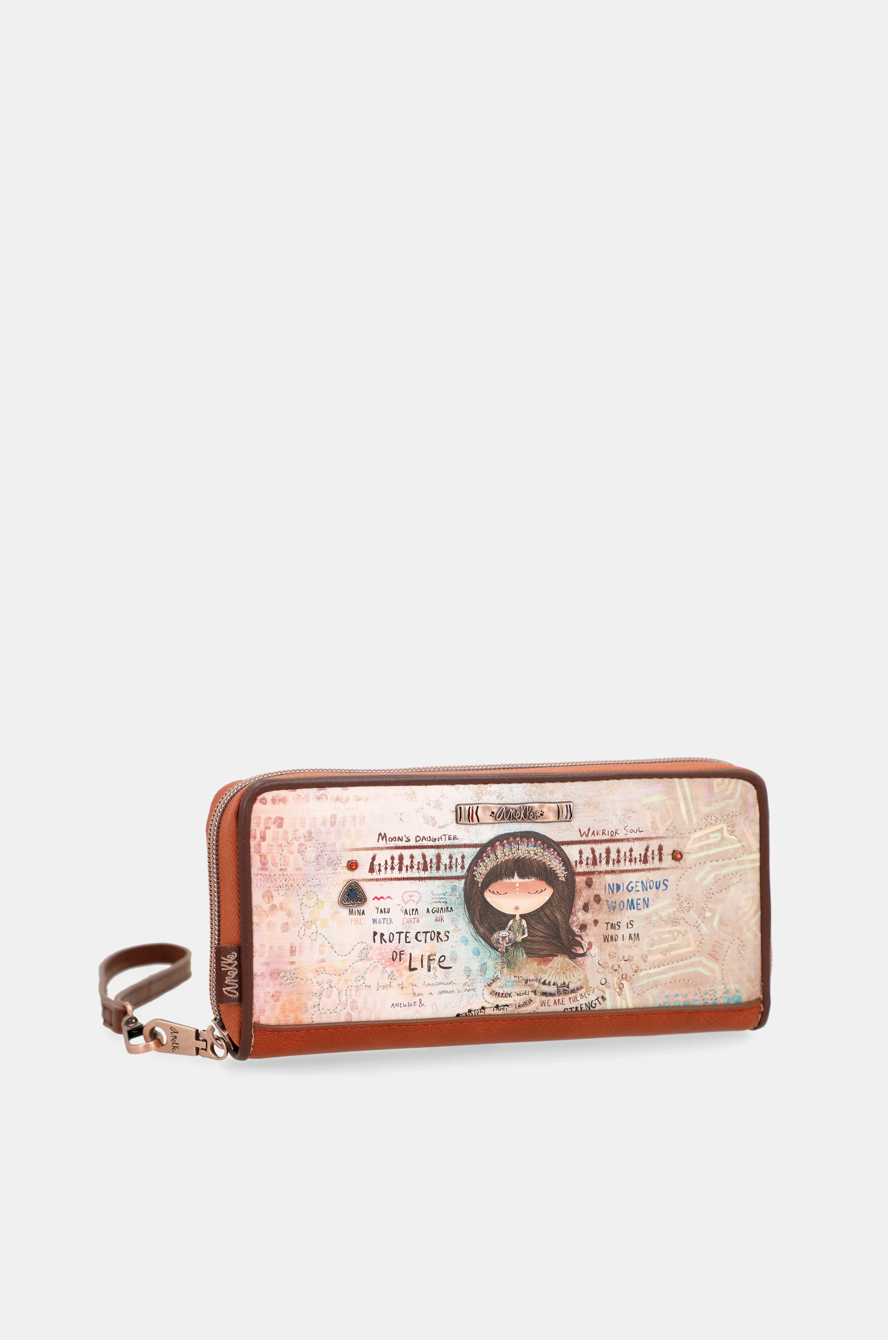 Menire large RFID embossed wallet - Image 7