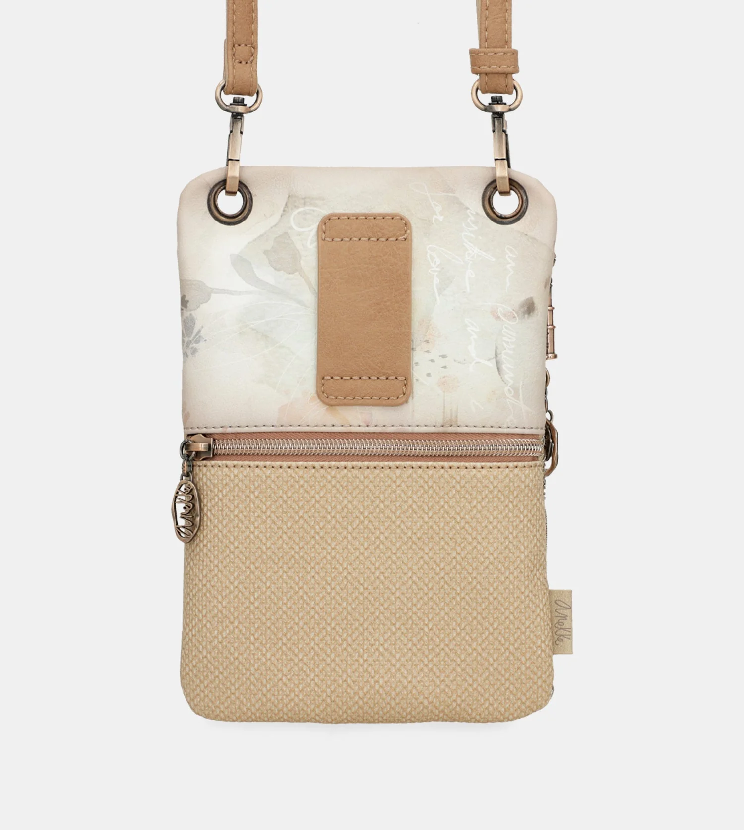 Mini crossbody bag with 2 compartments Memories - Image 8