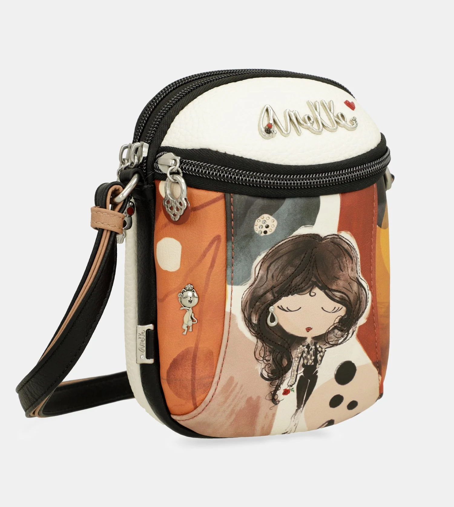 Mini oval crossbody bag Alma - Image 3
