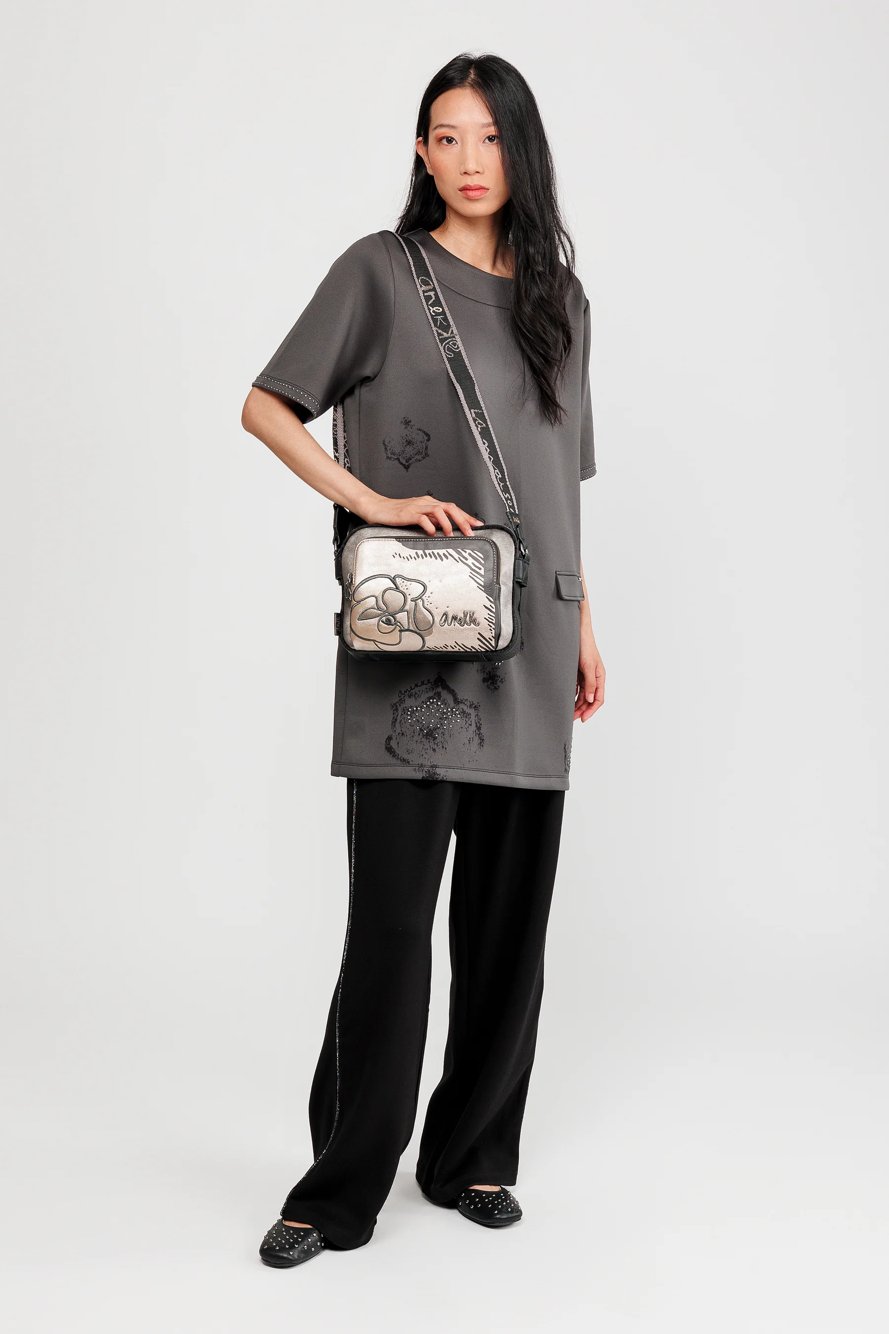 Nature Koko front pocket crossbody bag - Image 3