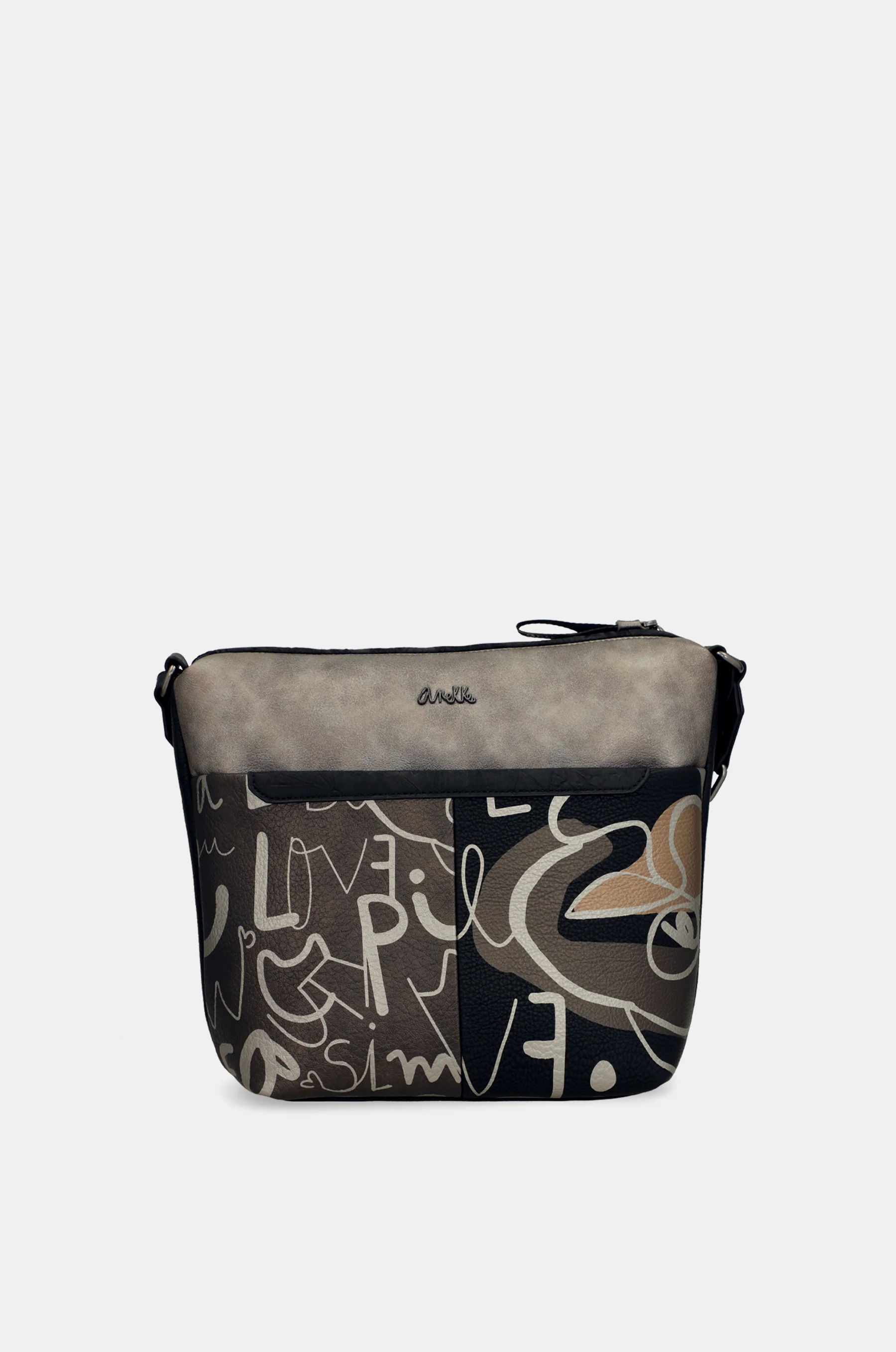 Nature Koko large crossbody bag with front pocket - Image 3