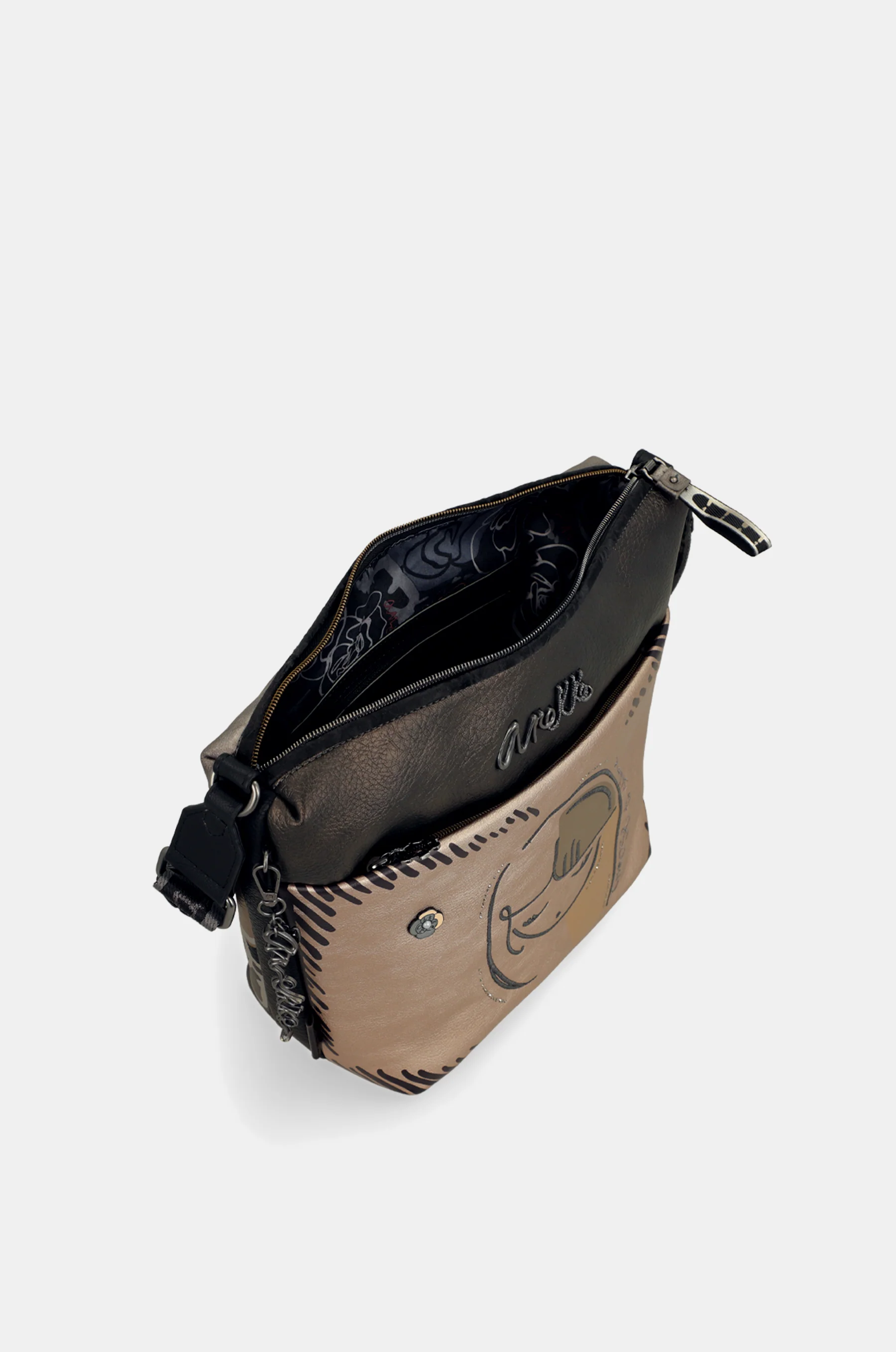 Nature Koko large crossbody bag with front pocket - Image 6