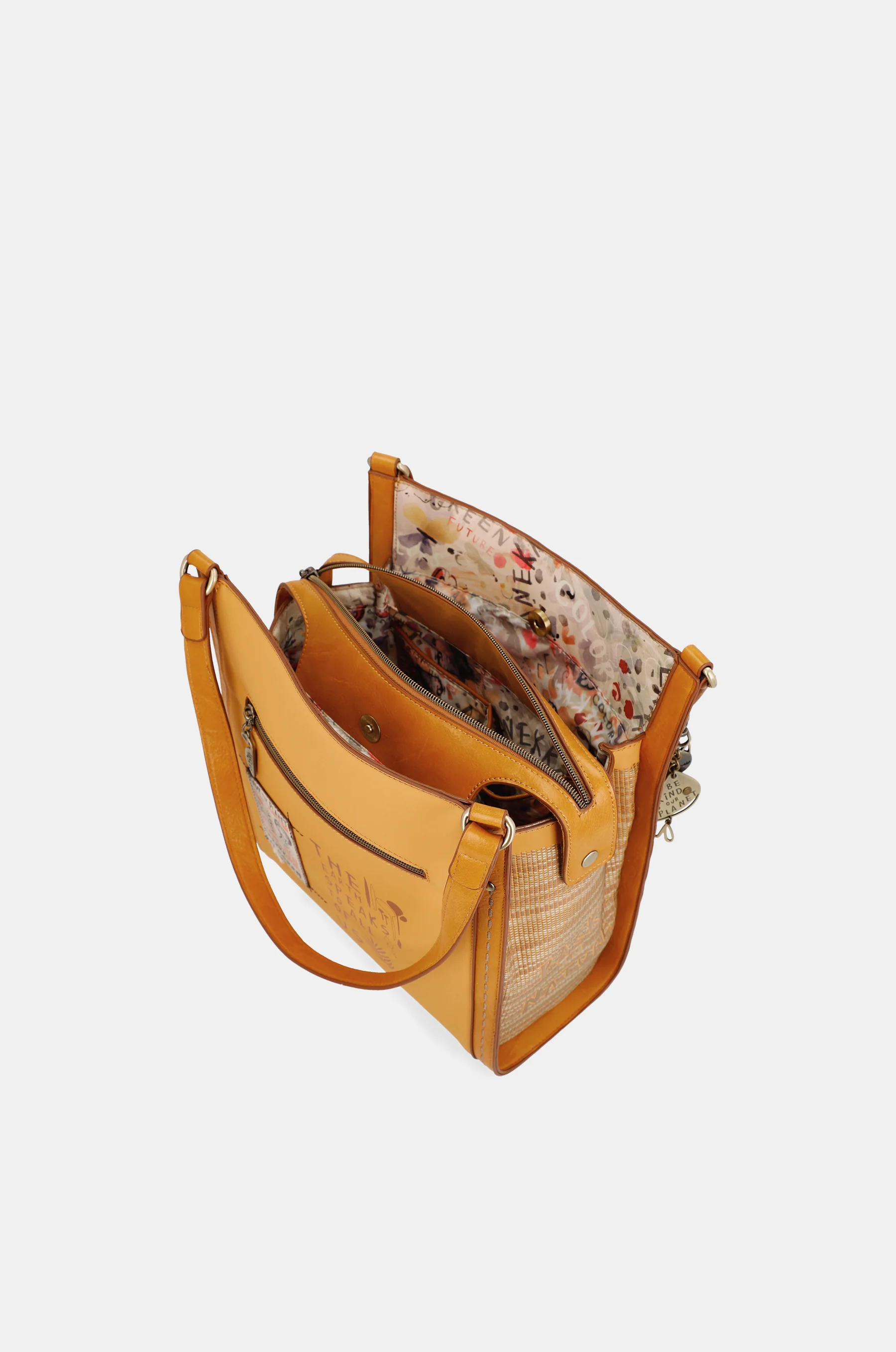 Nature Pachamama ochre crossbody bag - Image 9