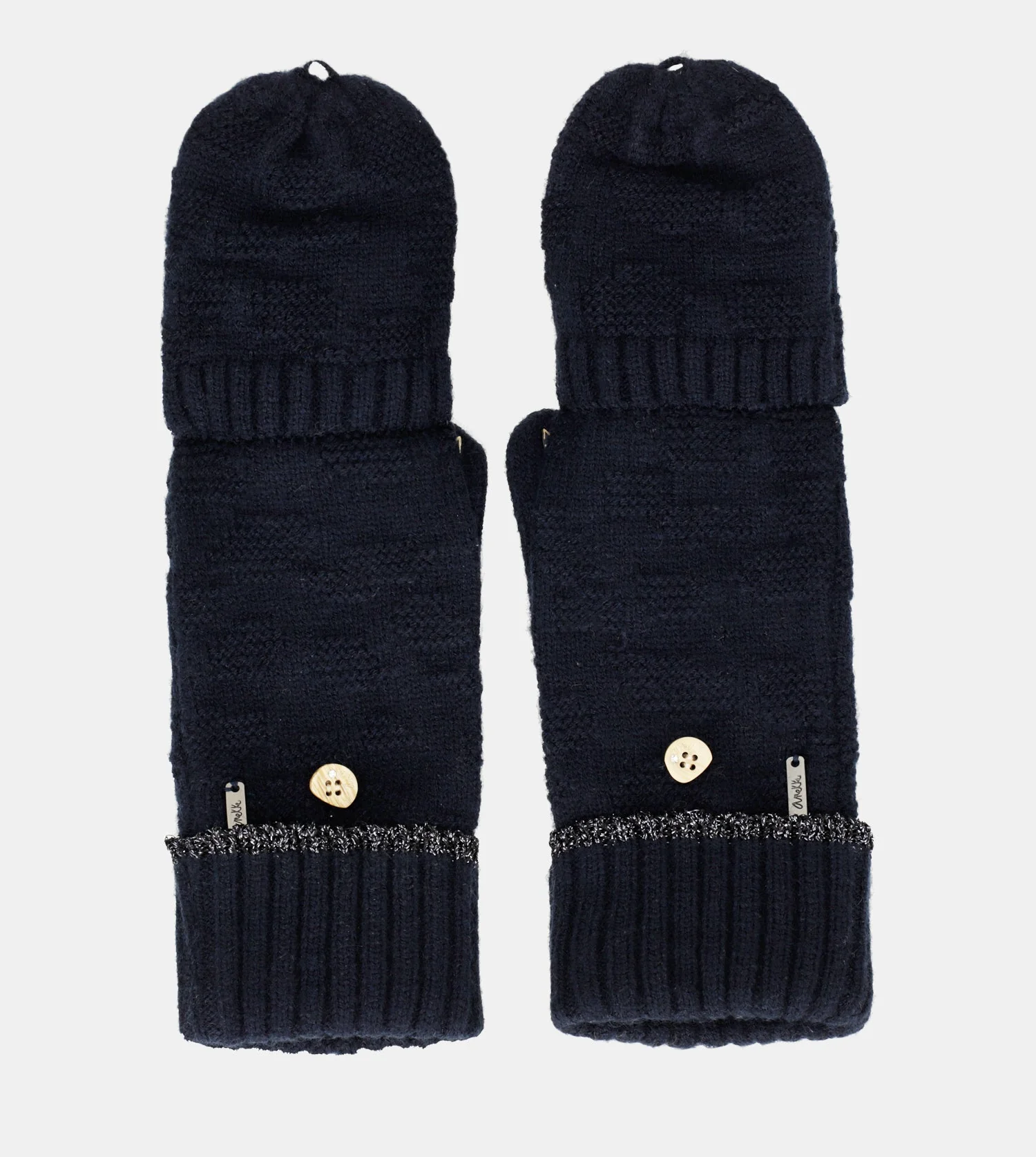 Navy mittens - Image 3