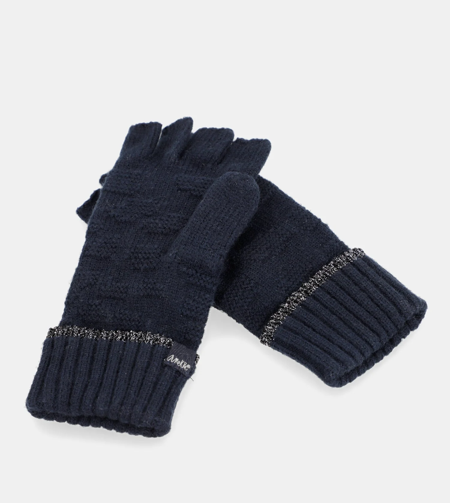 Navy mittens - Image 5