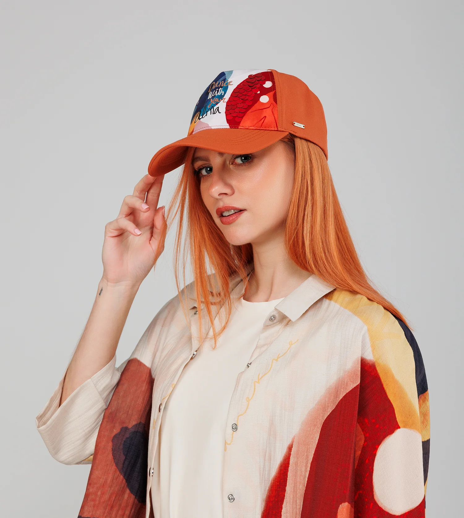 Orange cap - Image 2