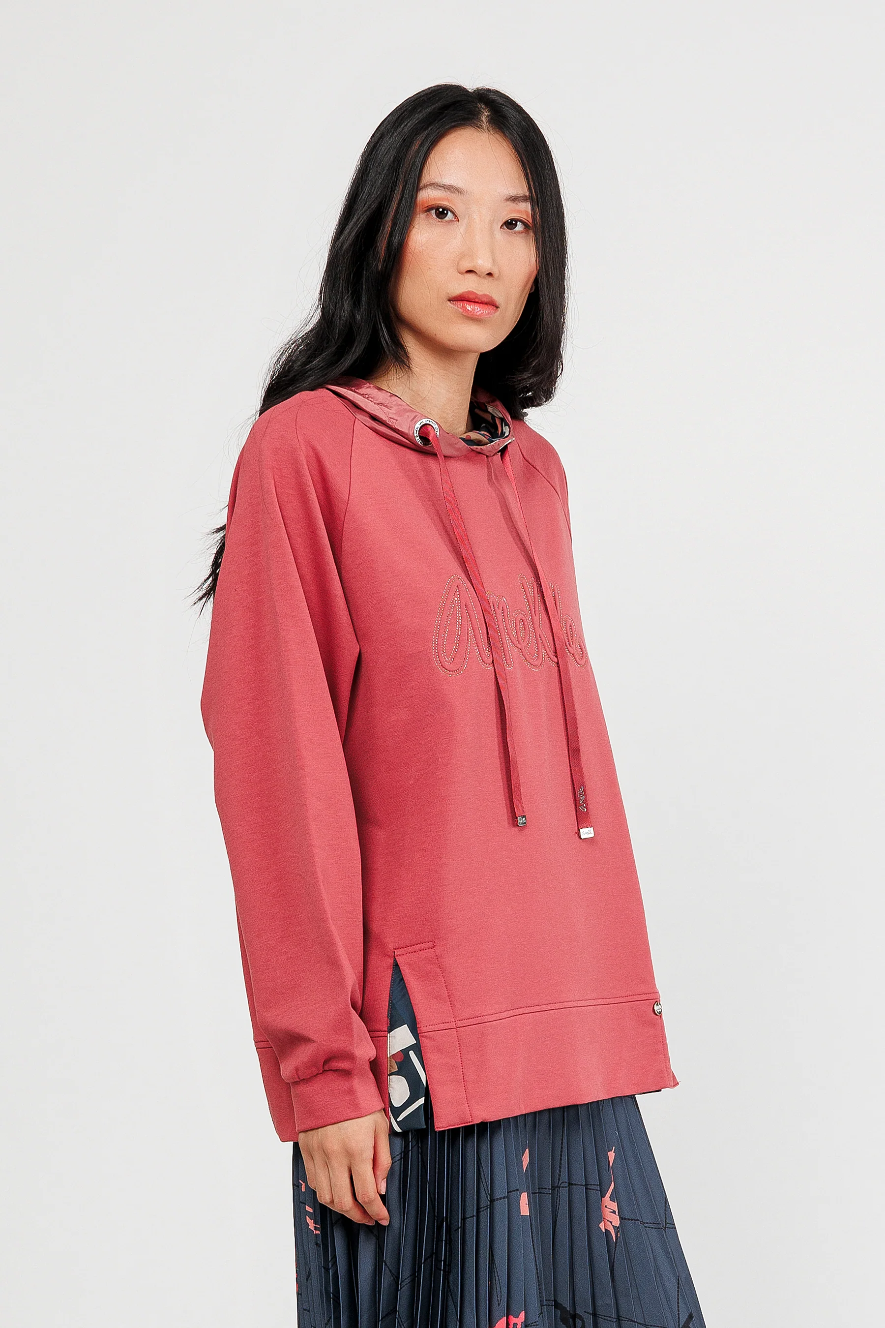 Orange copper hoodie - Image 3