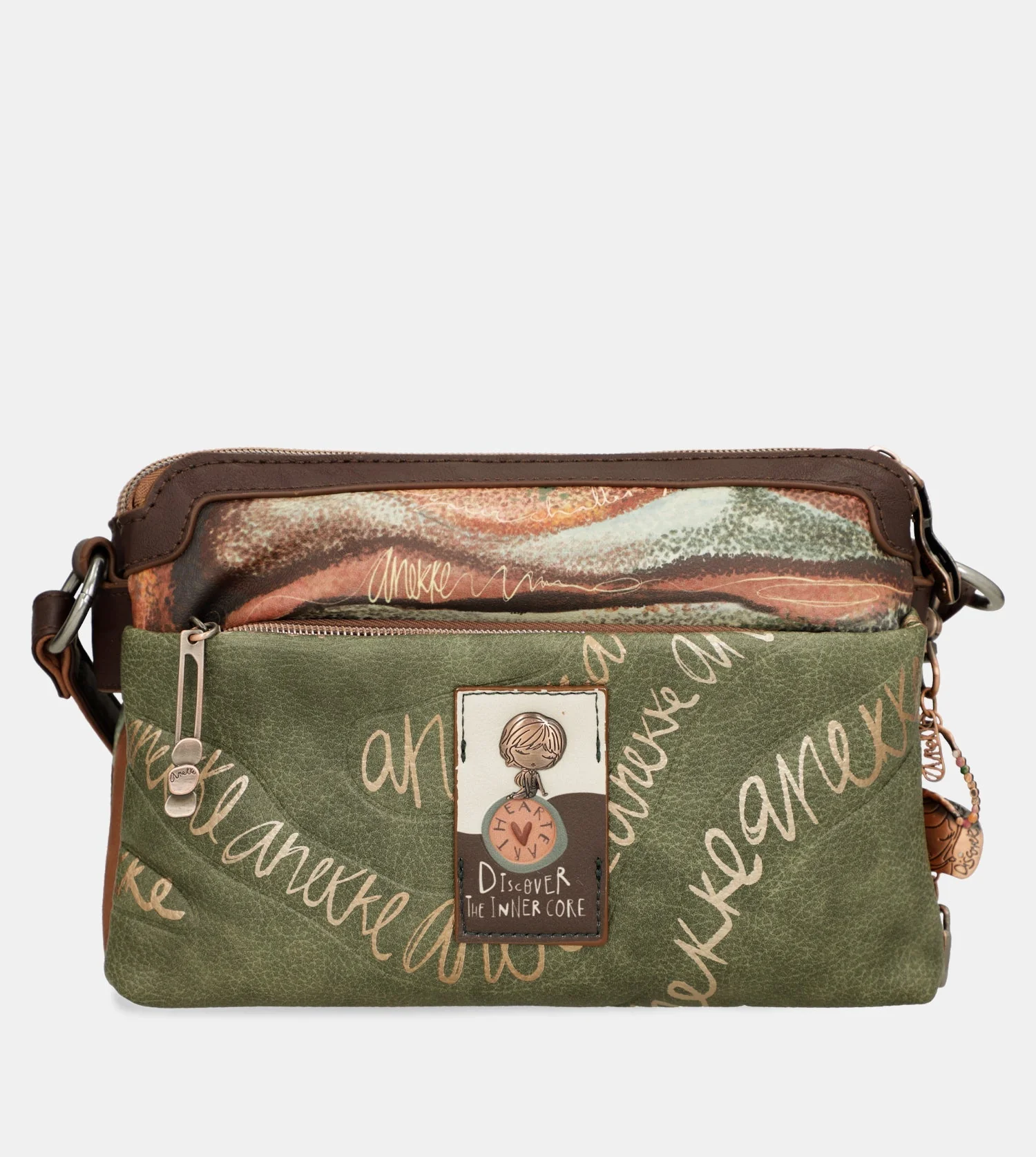 Outer 2-compartment crossbody bag - Image 2