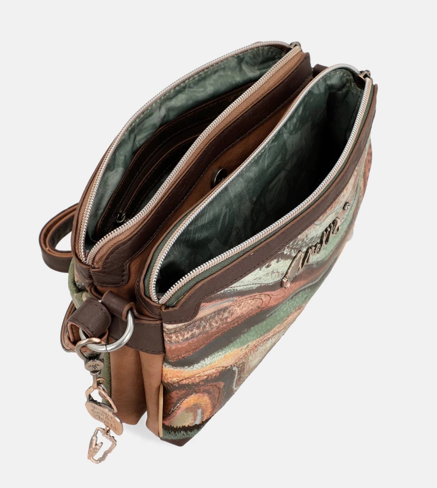 Outer 2-compartment crossbody bag - Image 7