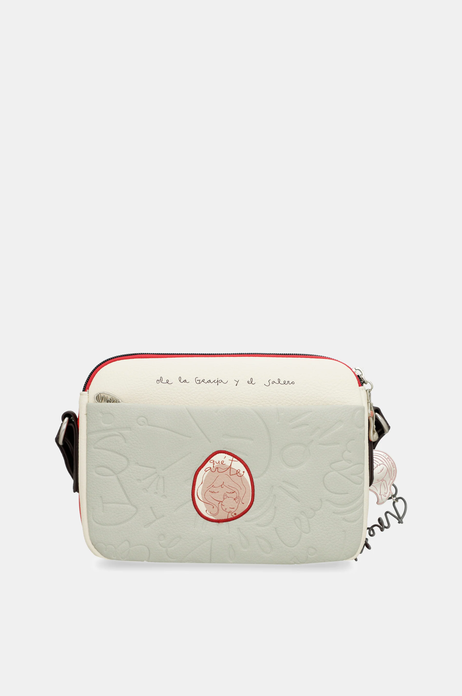 Oval flap crossbody bag Alma - Image 4