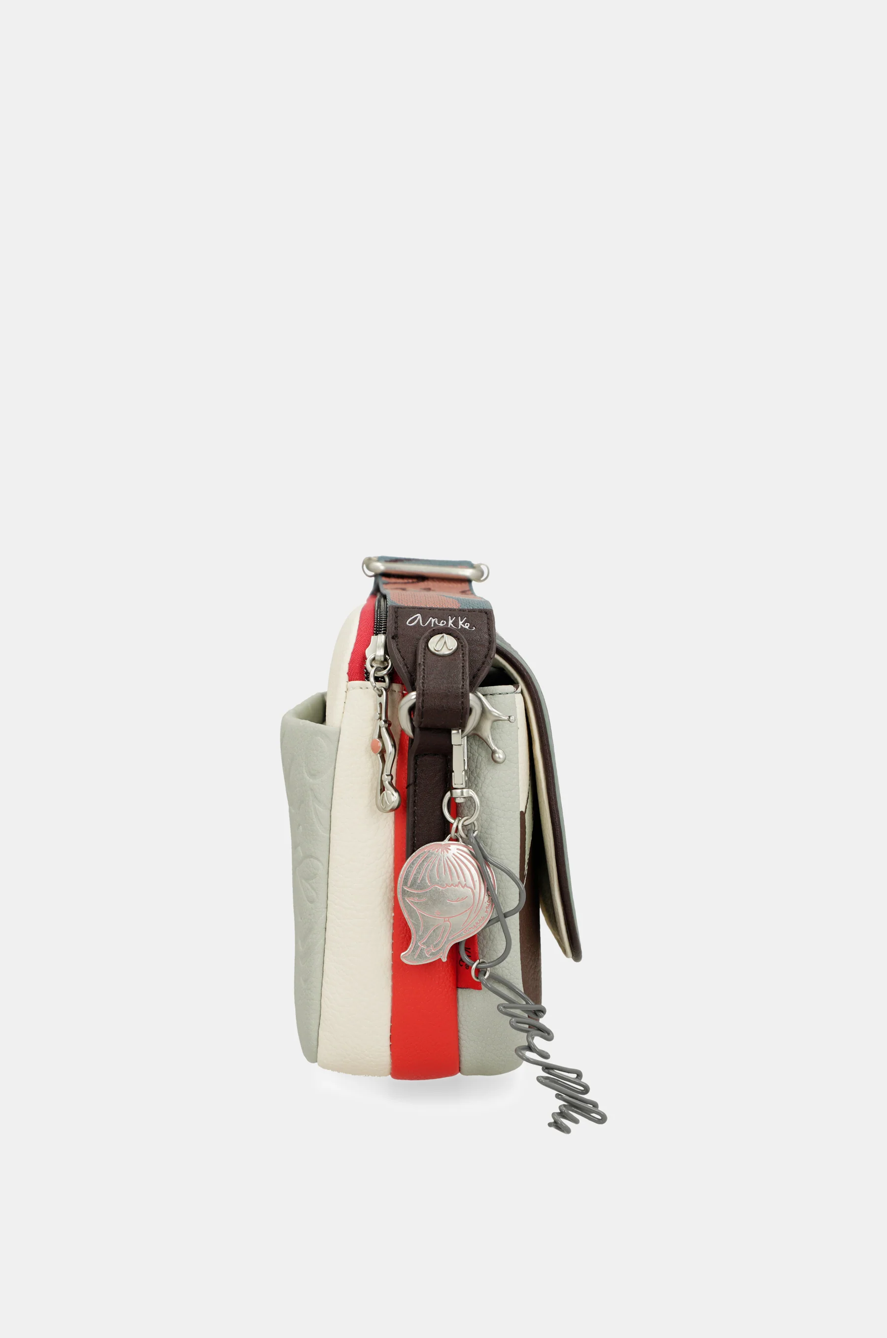 Oval flap crossbody bag Alma - Image 5