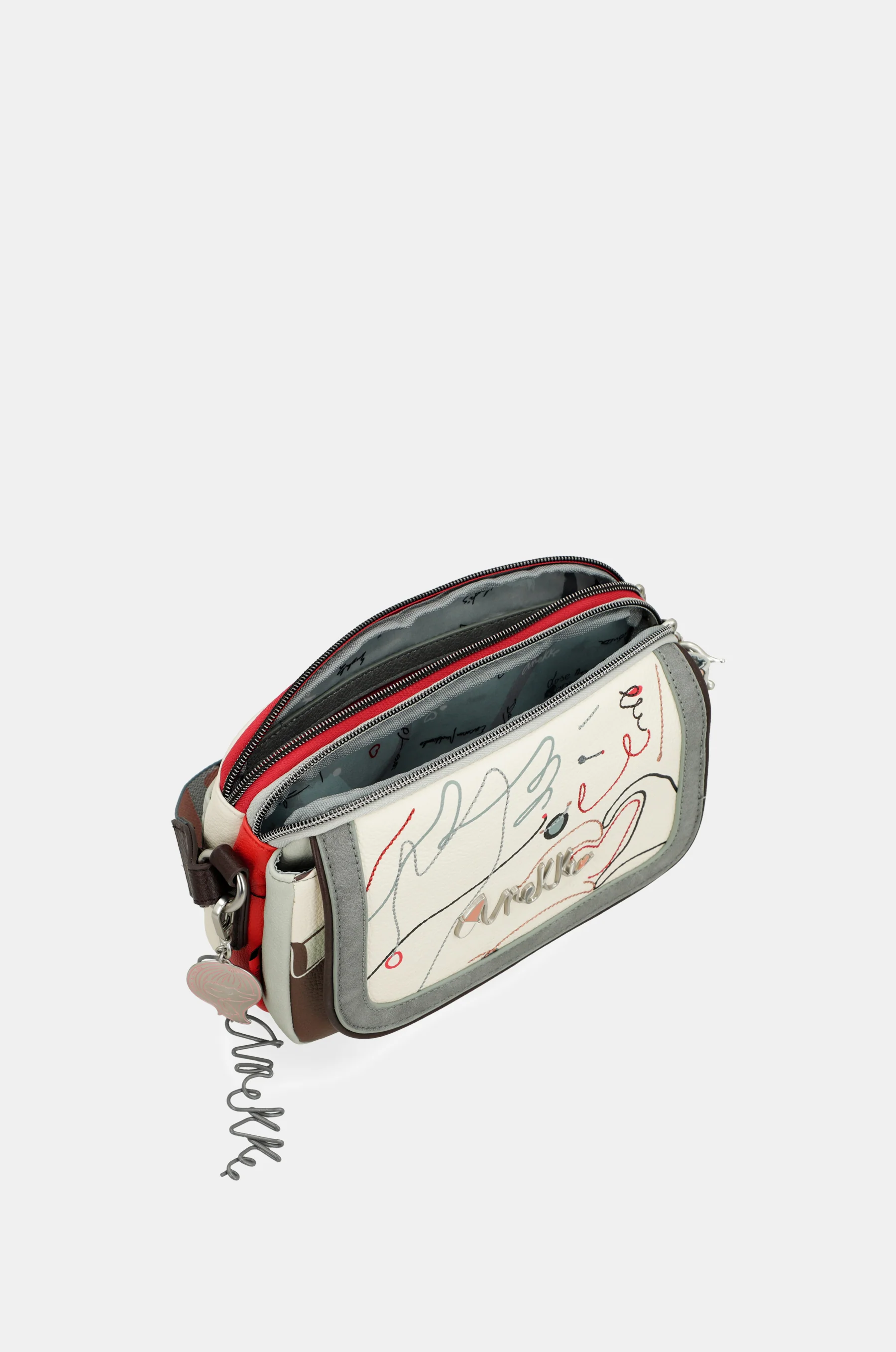 Oval flap crossbody bag Alma - Image 6