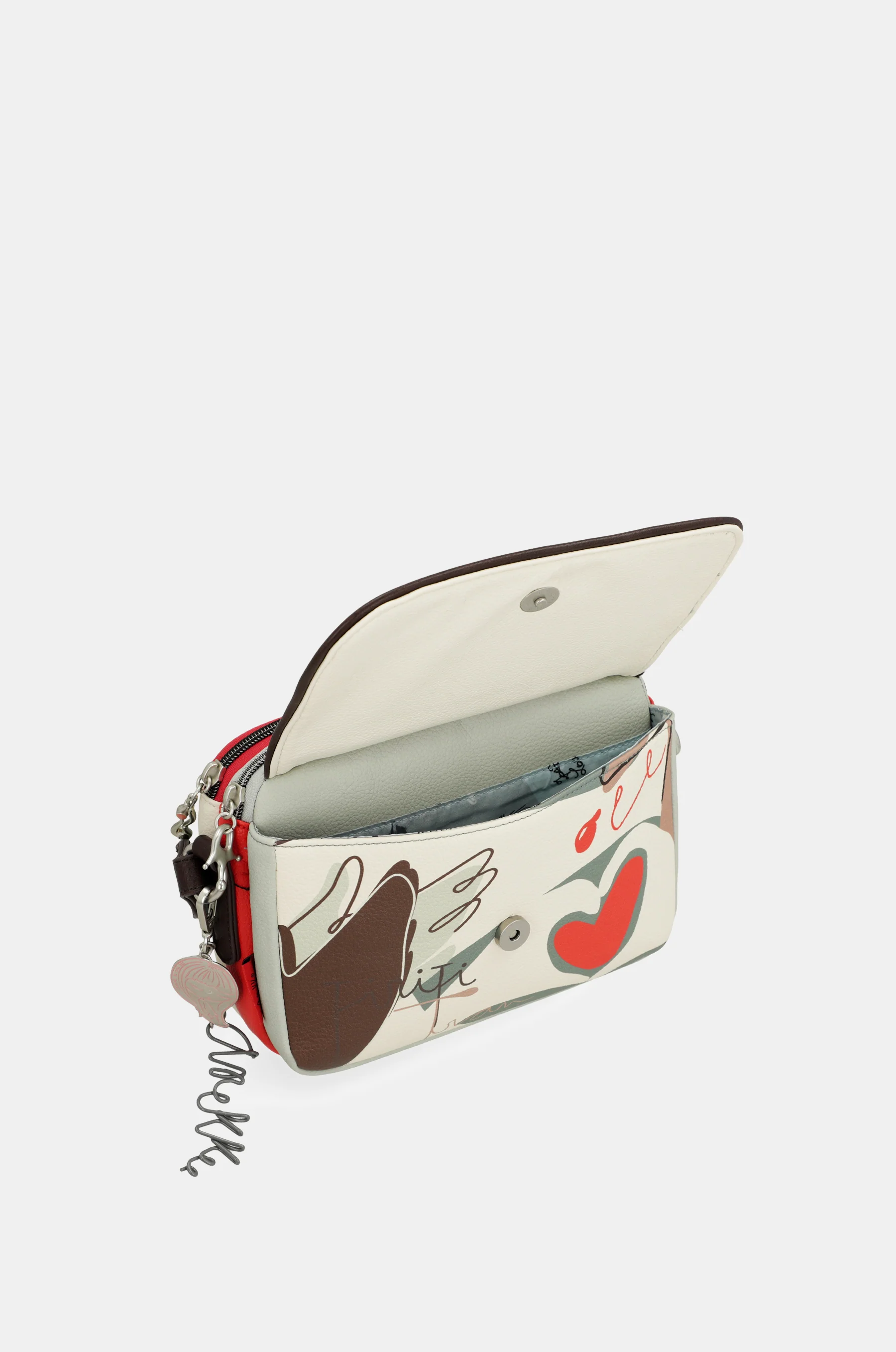 Oval flap crossbody bag Alma - Image 7