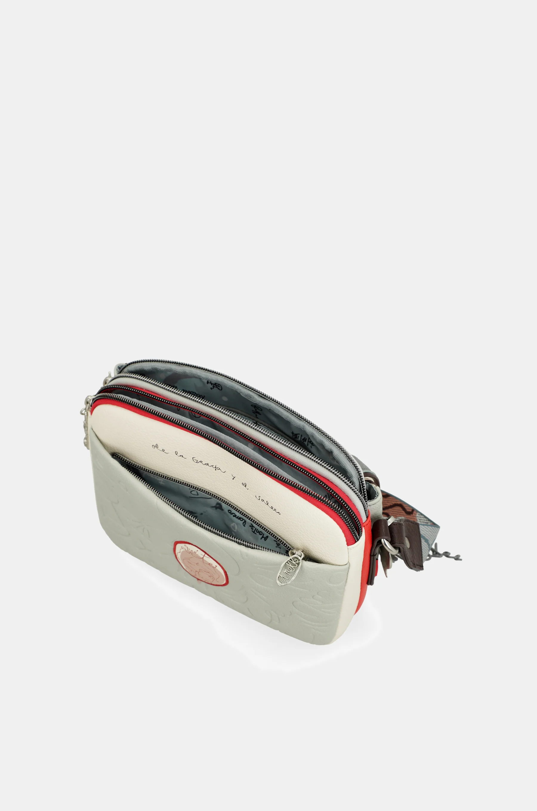 Oval flap crossbody bag Alma - Image 9