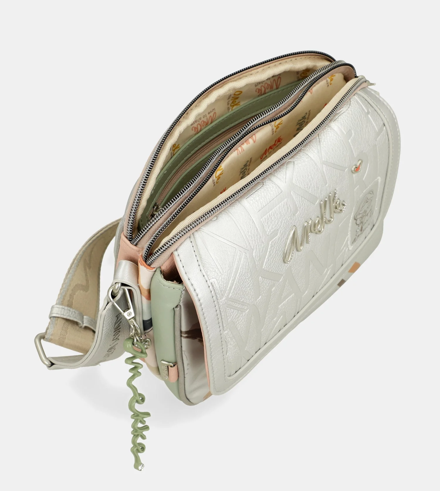 Oval flap crossbody bag Alma - Image 6